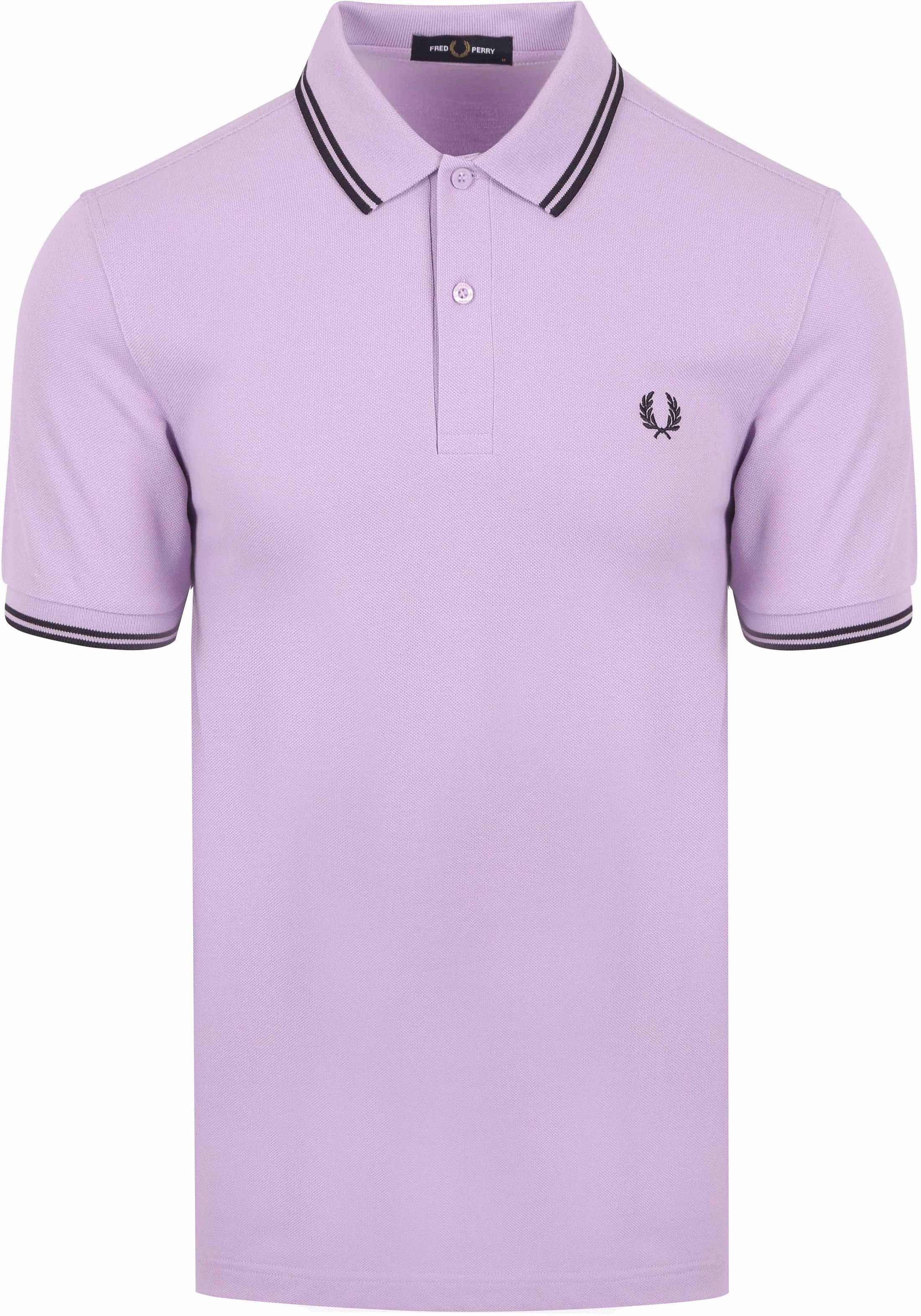 Køb Fred Perry Polo M3600 Lilla W51 M3600-W51 | Suitable