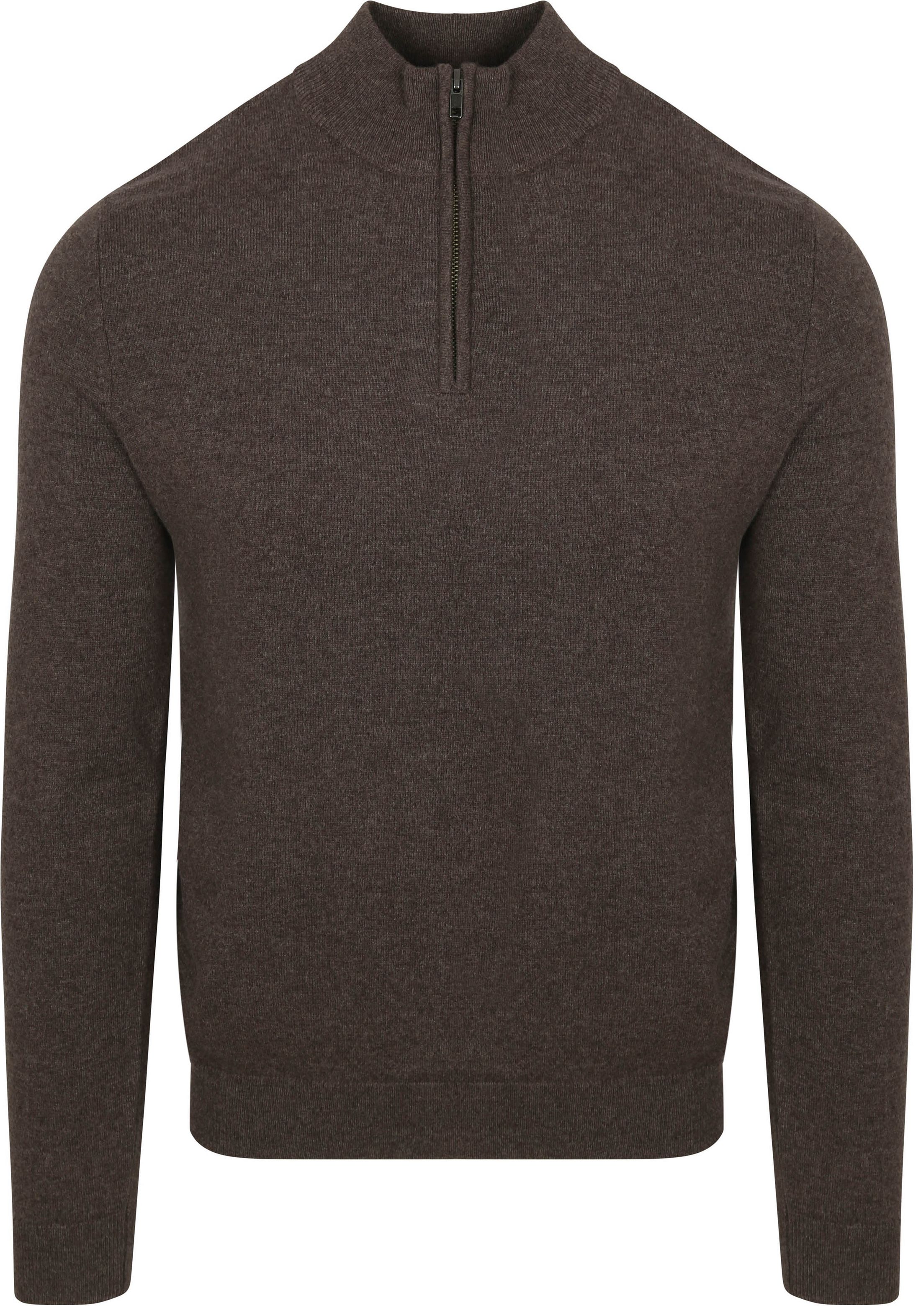 Steppin' Out Half Zip Pullover Merinowolle Braun PU-MO- MRI-REF12-SO-25.04 Mole Brown kaufen | Suitable
