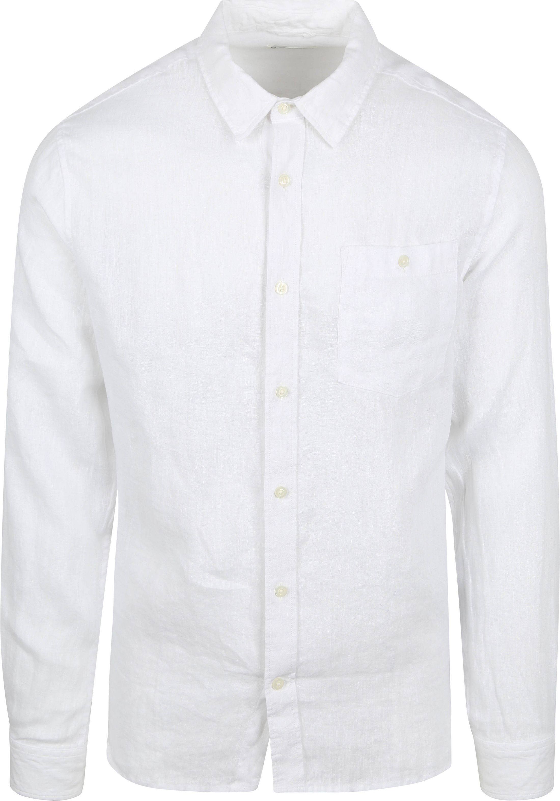 KnowledgeCotton Apparel Koszula Biały 1090011-1010 