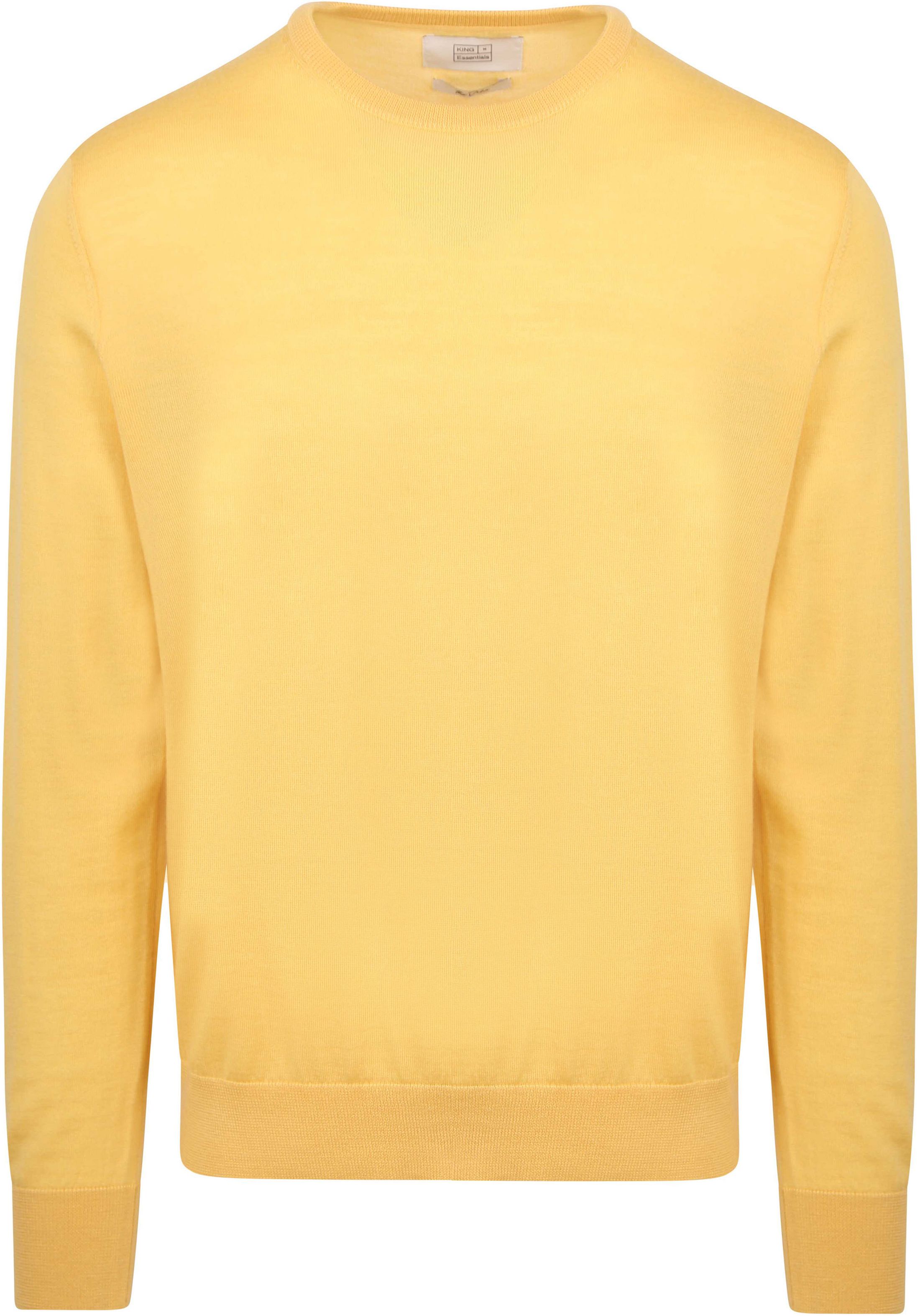 KING Essentials Maglione Giallo KM111030001-Y010T 