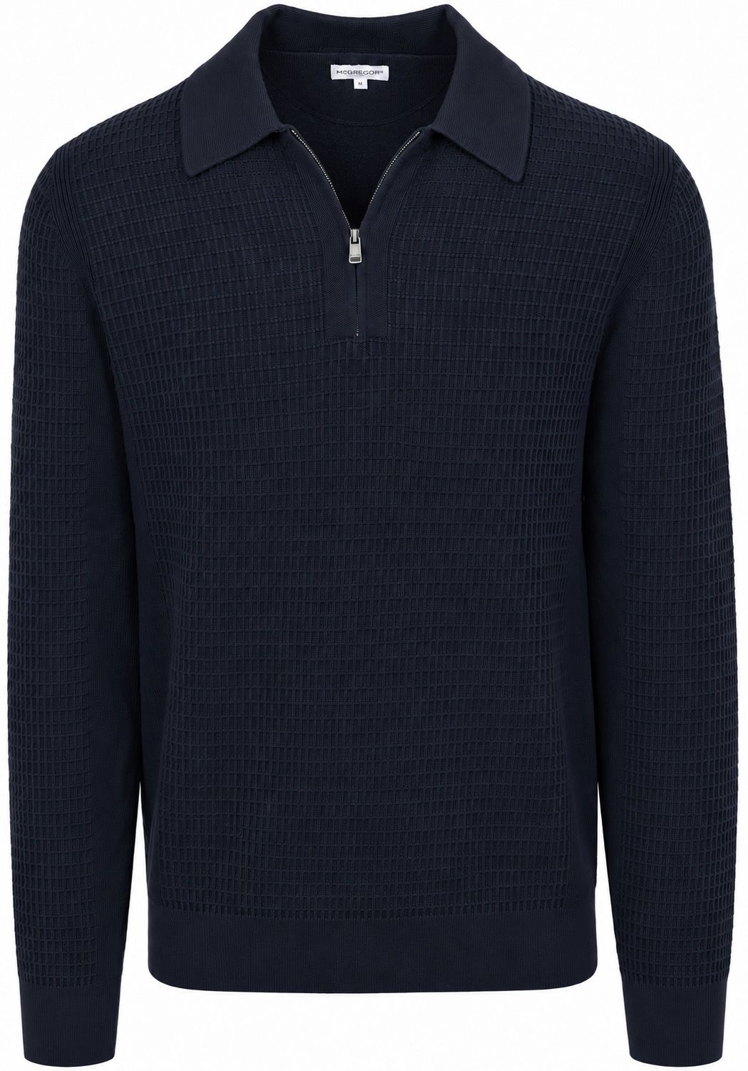 McGregor Half Zip Polo Knitted Structure Navy MM262.1206.01-2100 commander en ligne | Suitable