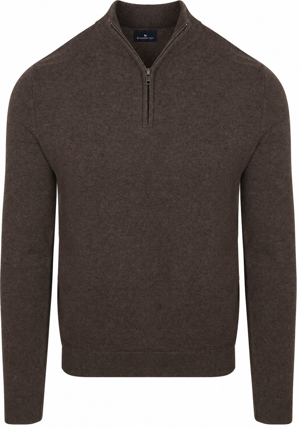 Steppin' Out Half Zip Pullover Merinowolle Braun PU-MO- MRI-REF12-SO-25.04 Mole Brown kaufen | Suitable