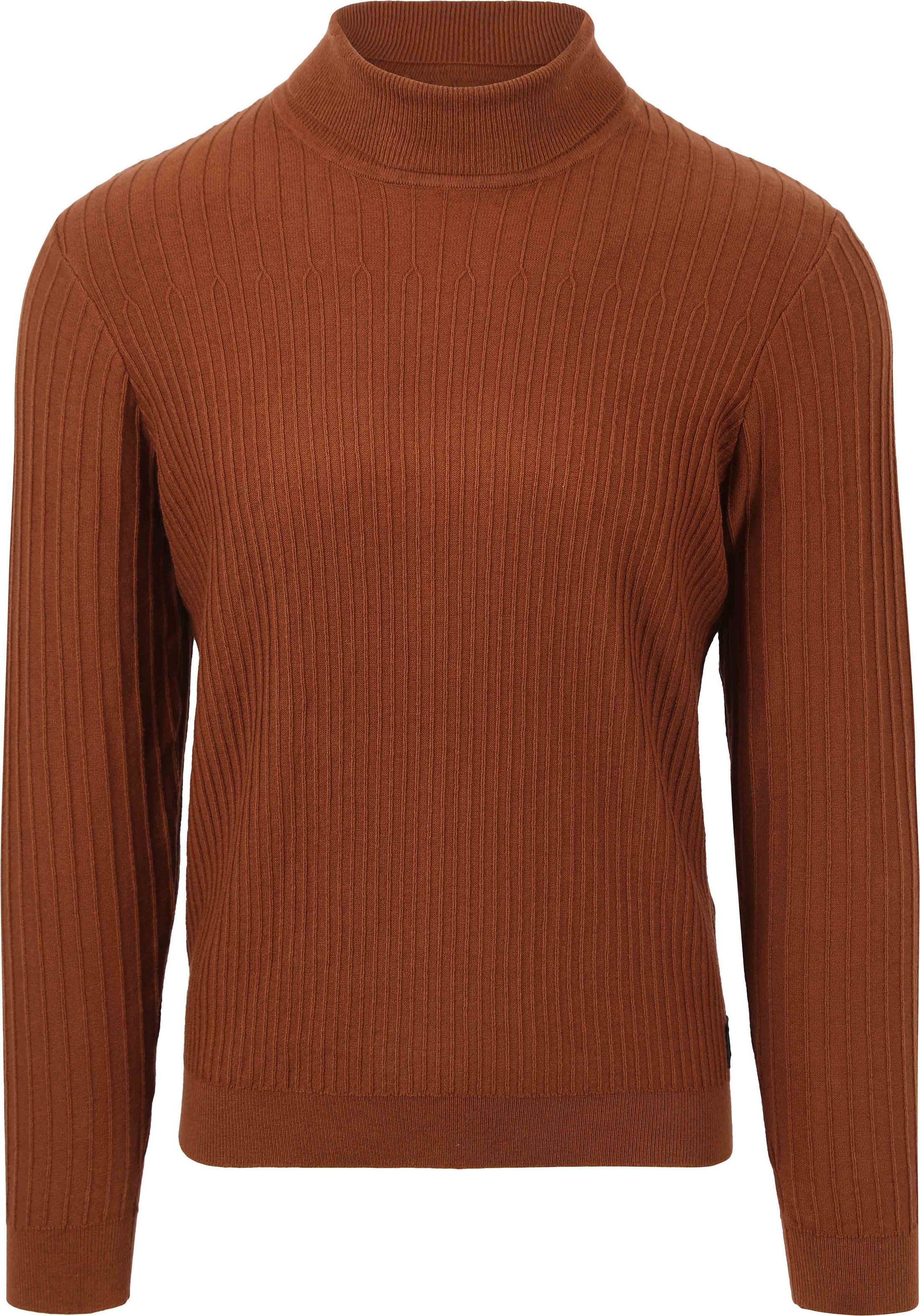 Blue Industry Pull Col Roulé Mix Laine KBIW21 Marron KBIW21-M14 commander en ligne | Suitable