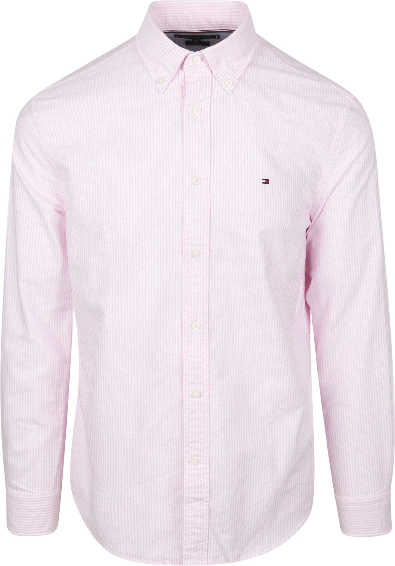 Tommy Hilfiger Oxford Skjorte Stribe Rosa MW0MW36238-0D2