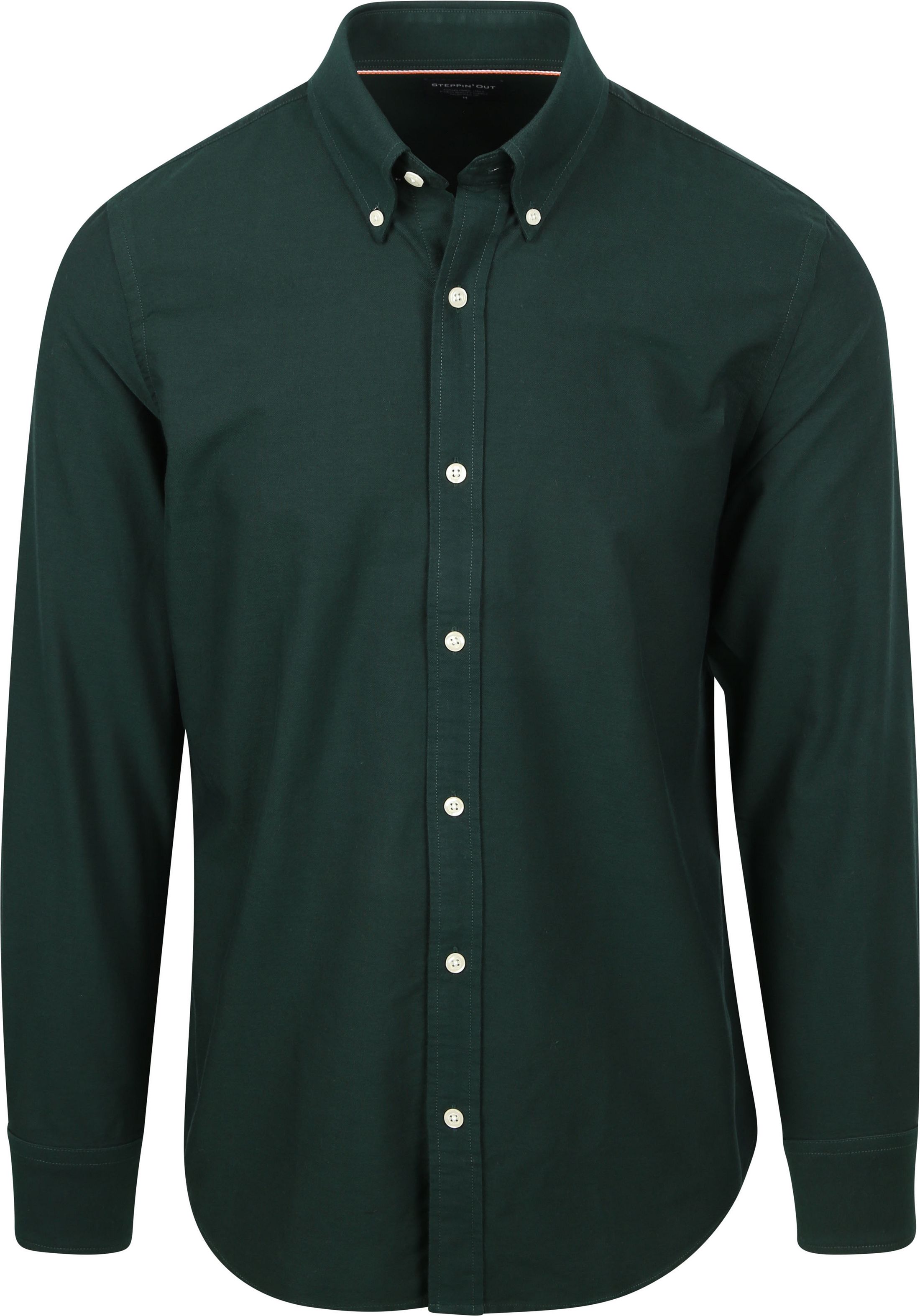 Steppin' Out Shirt Oxford Dark Green SH-OXF-STEP-25.01 order online | Suitable