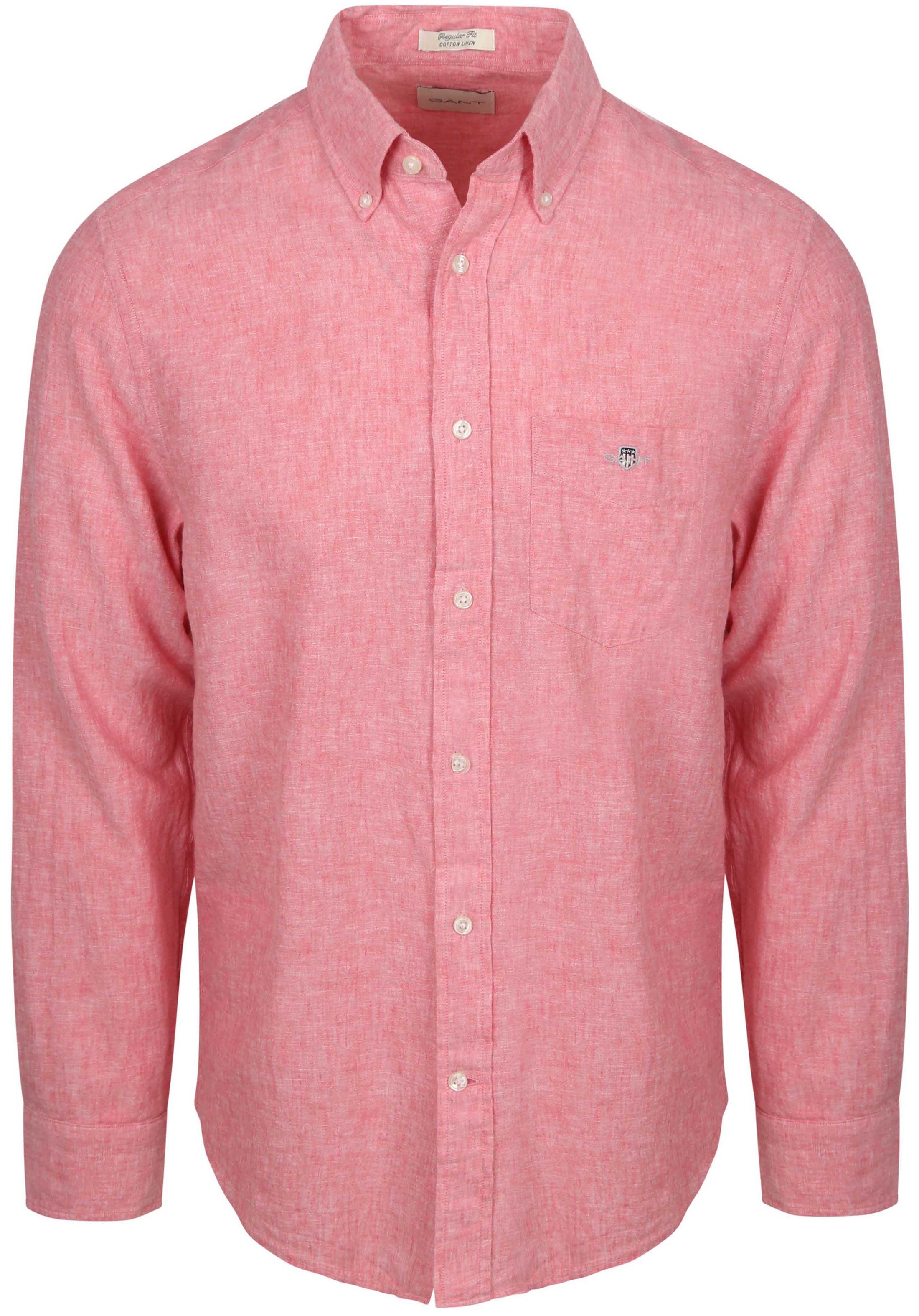 Gant Hemd Cotton Linen Rosa kaufen | 3250082-622 | Suitable
