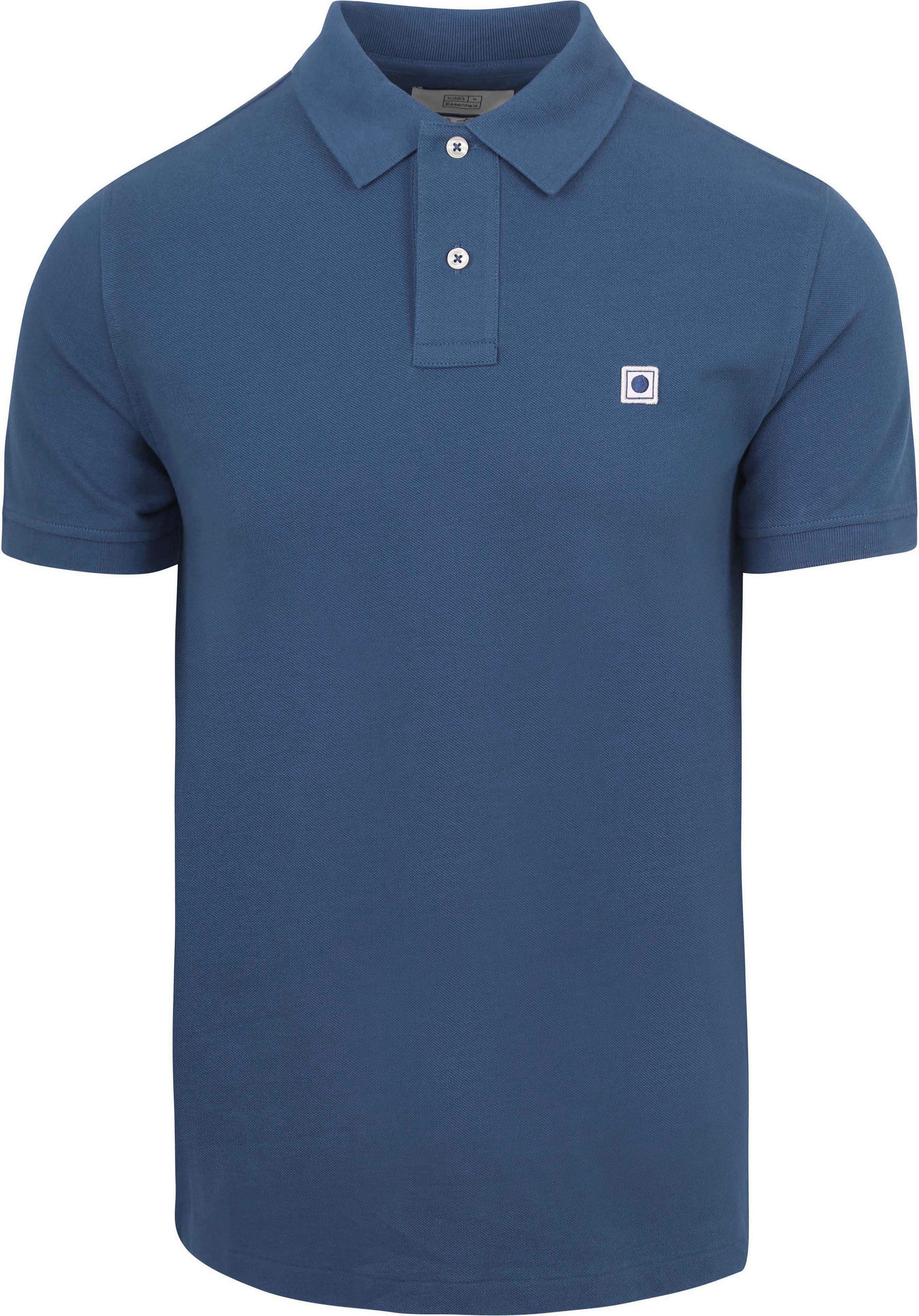 King Essentials The Rene Polo Shirt Indigo order online | KM111050003-B020T | Suitable Liechtenstein