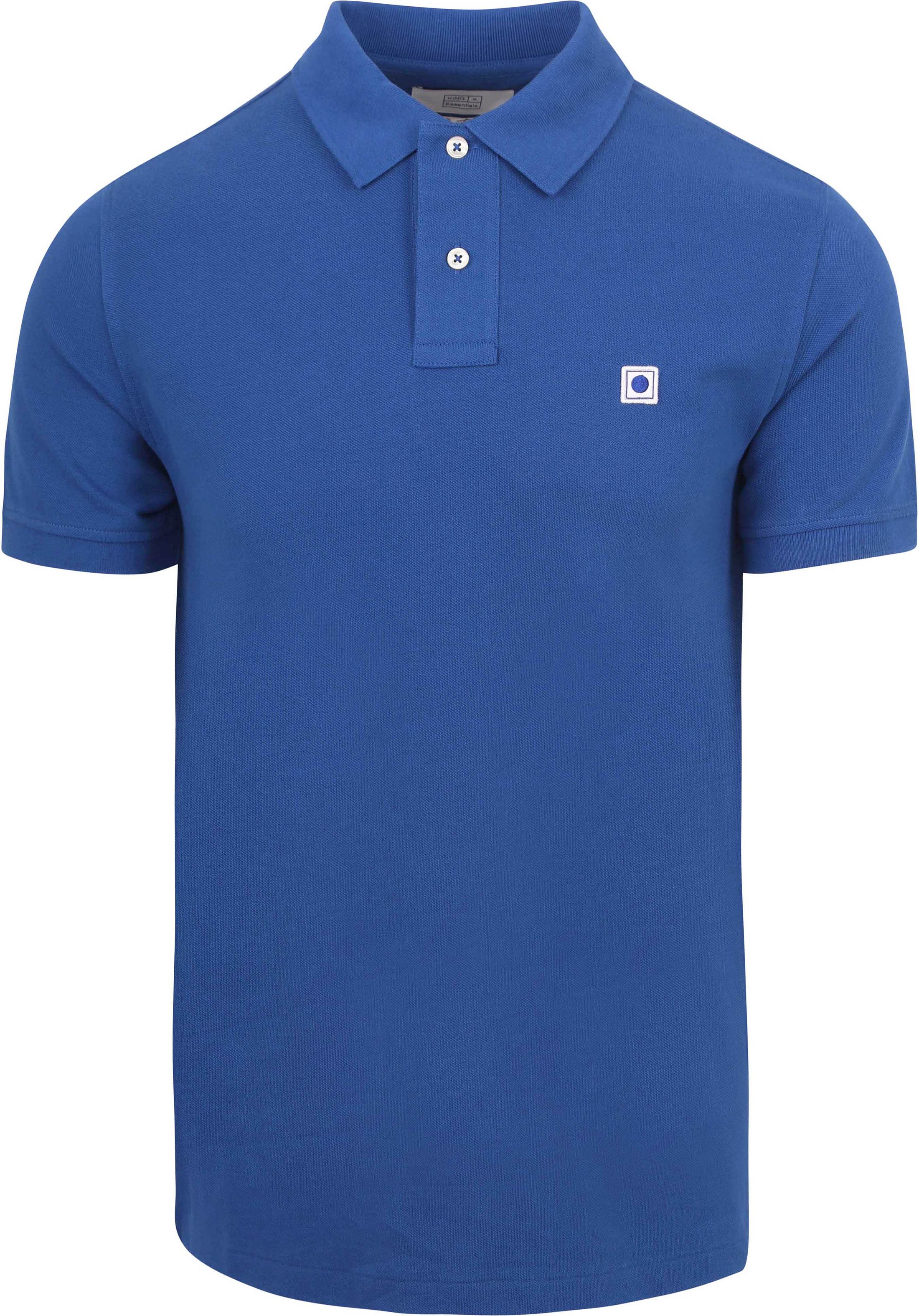 KING Essentials Polo Niebieski KM111050003-B041T 