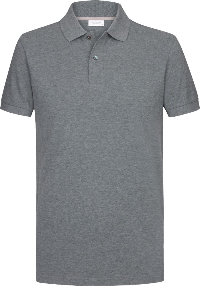 Profuomo Piqué Polo Shirt Anthracite order online | PPWD10019S-C3 | Suitable Italy