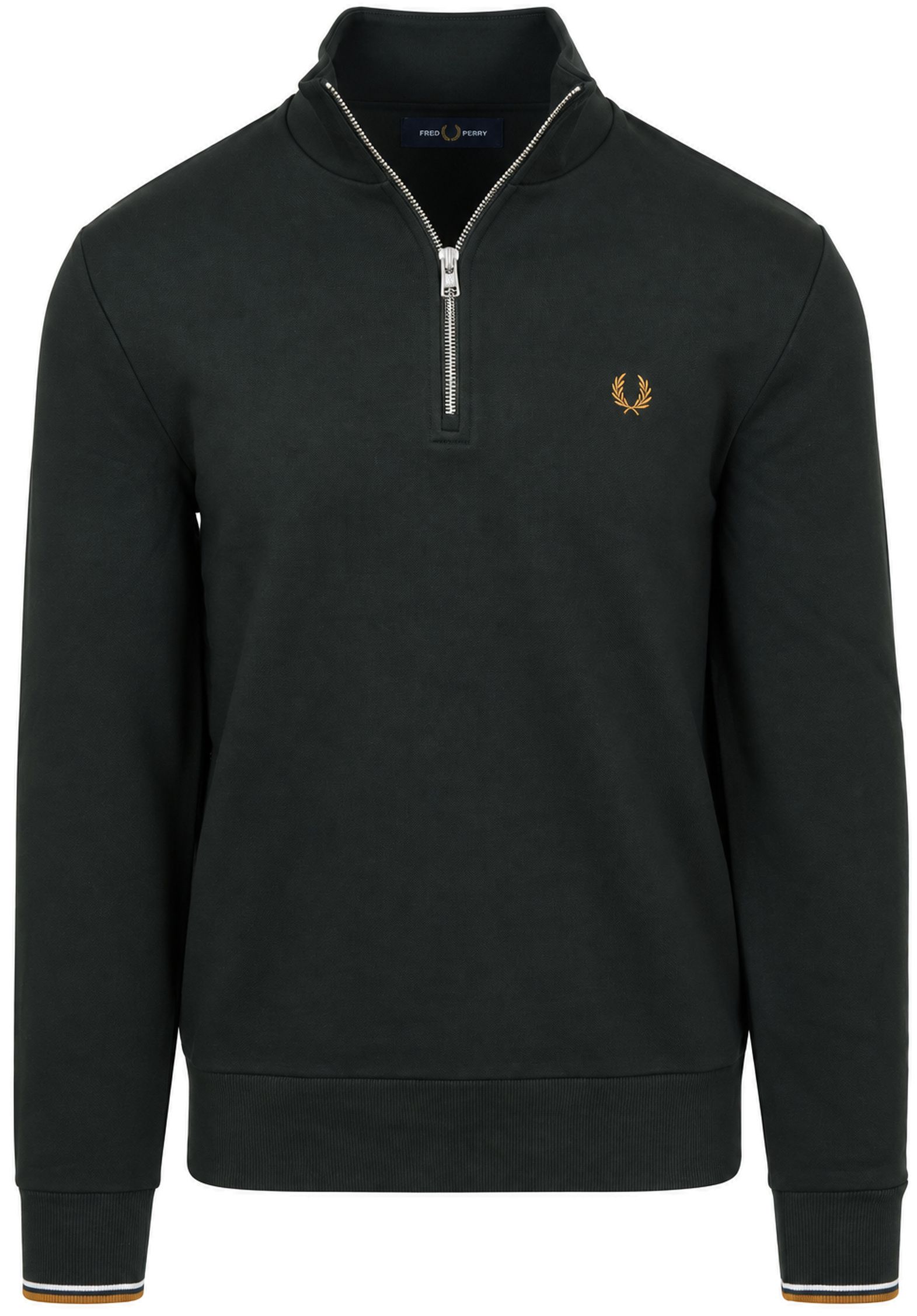 Fred Perry Half Zip Pullover Dunkelgrün 78C M3574-78C kaufen | Suitable