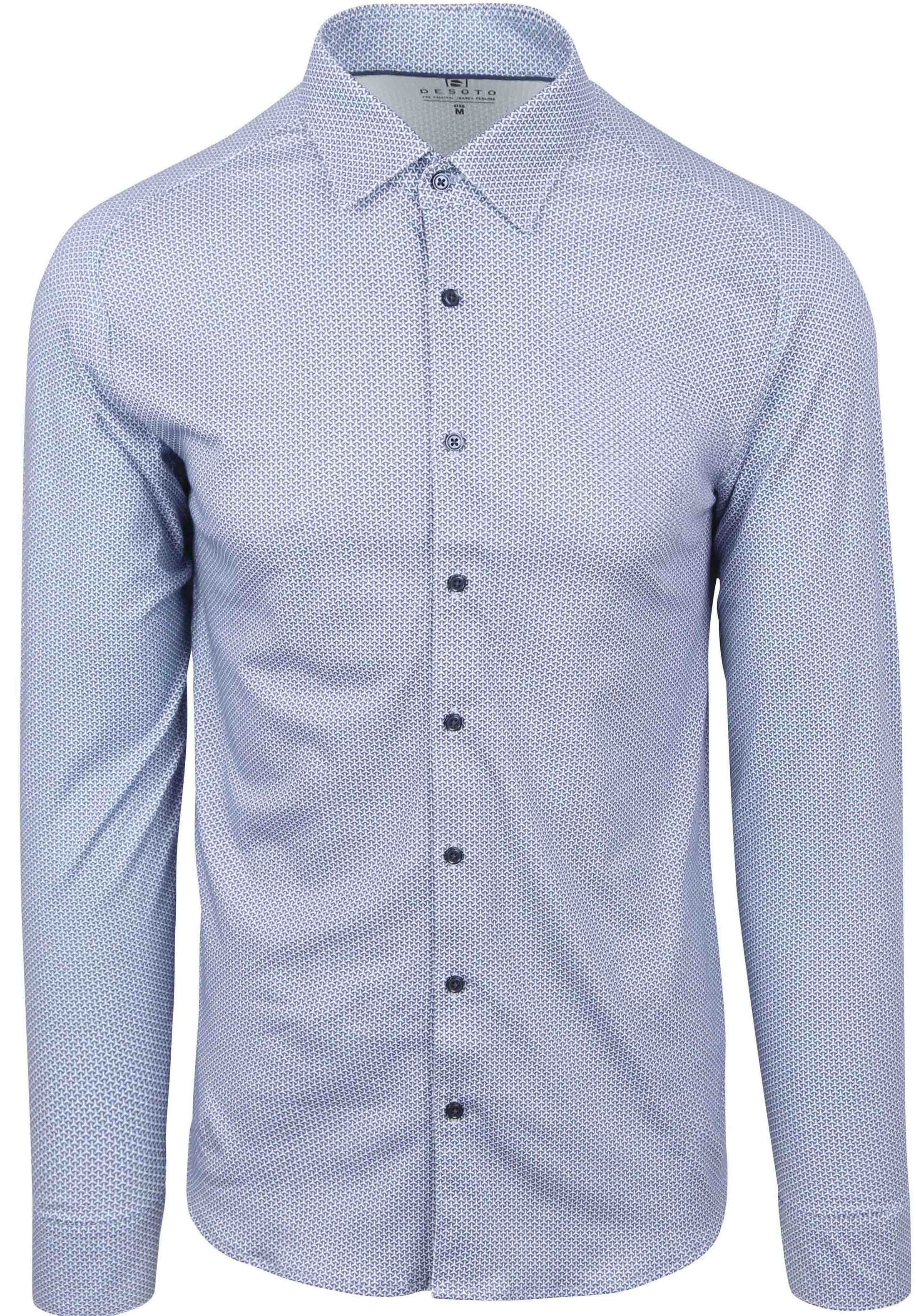 Desoto Camisa Azul 87128-3-524 