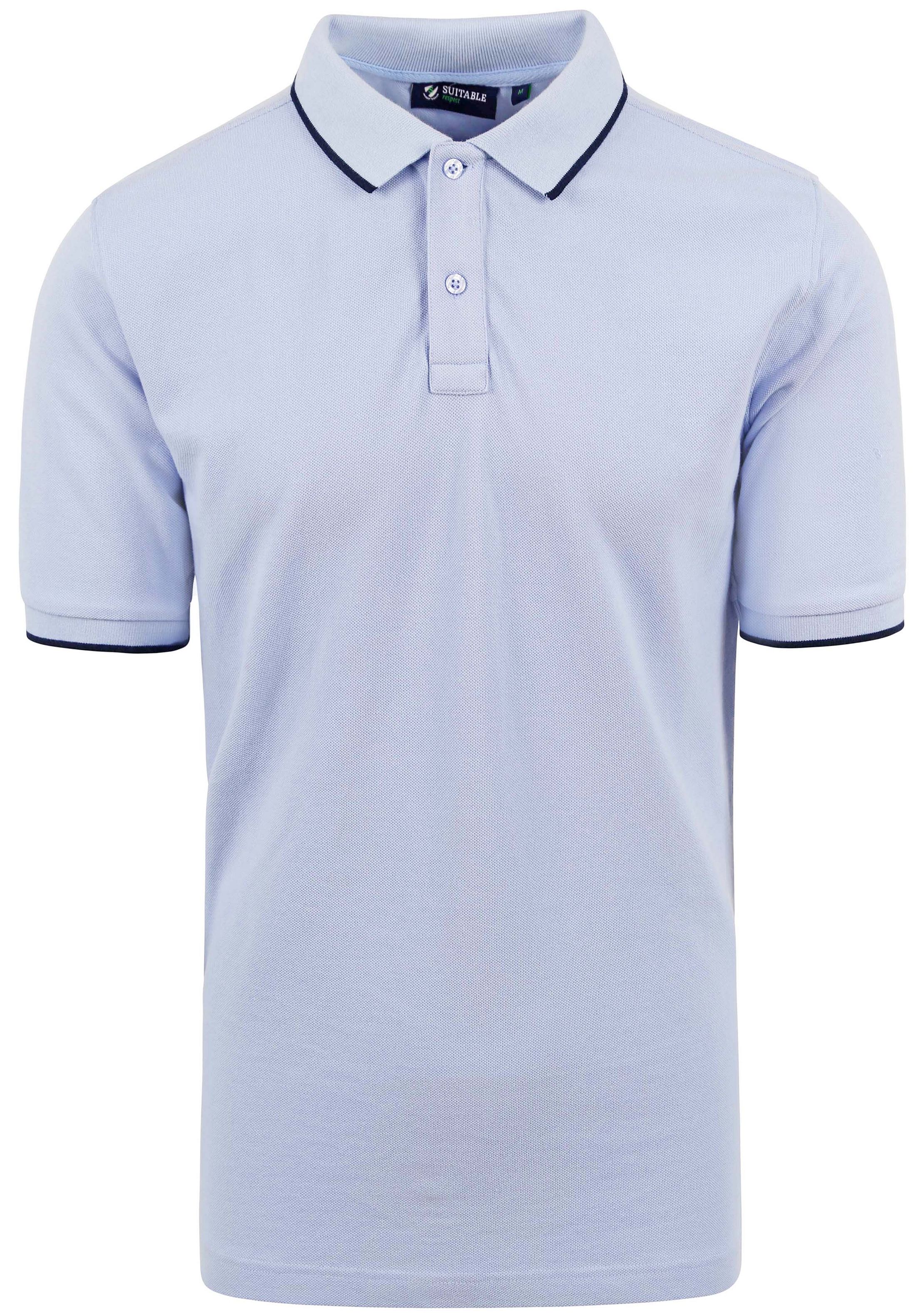 Suitable Respect Poloshirt Tip Ferry Hellblau kaufen | RSP-23TPF-BL | Suitable