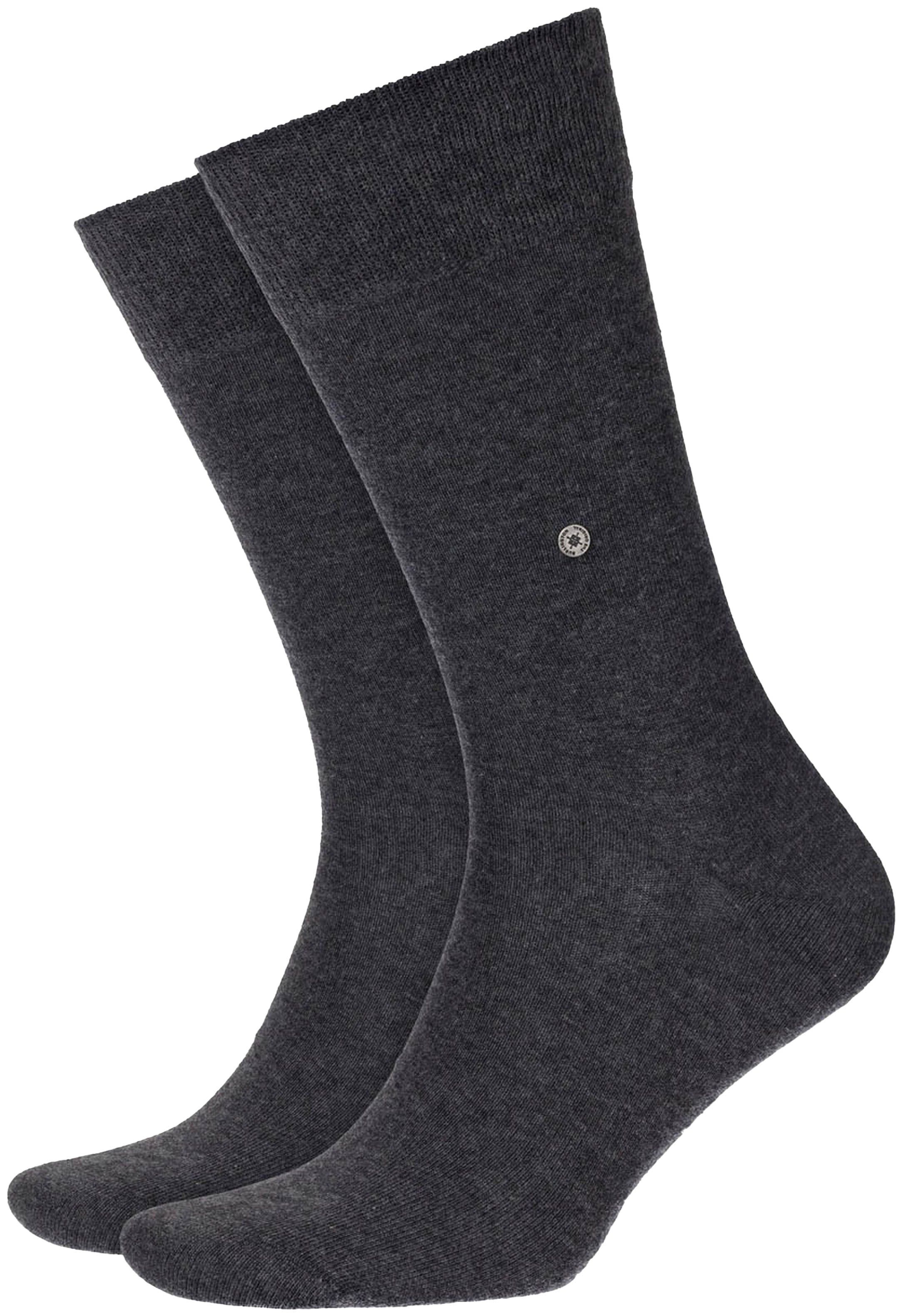 Burlington Ensfarvet Grå 2-pakke 21045-3081