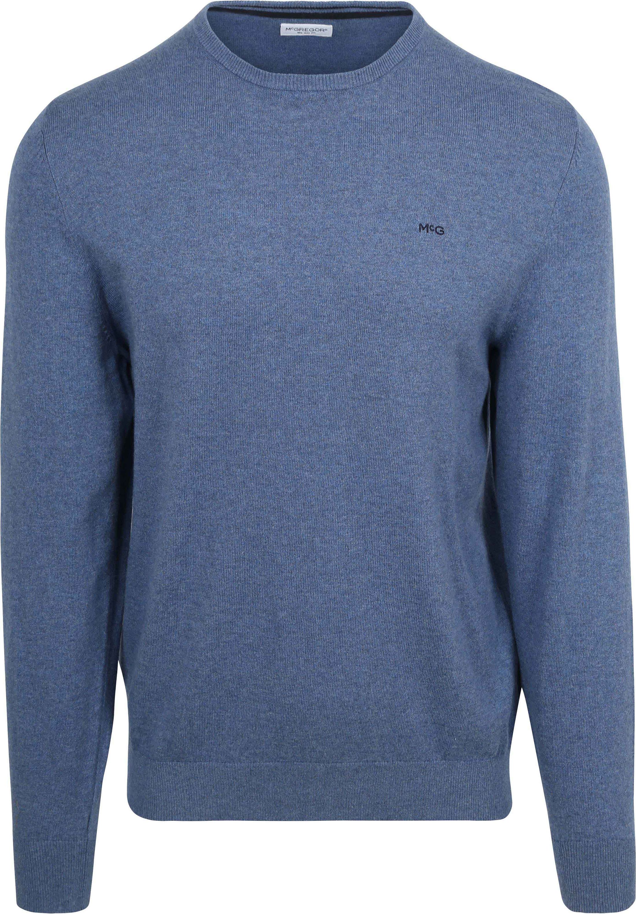 McGregor Pull Cotton Cashmere Bleu Vintage commander en ligne | MM999.1202.01-2011 | Suitable Luxembourg