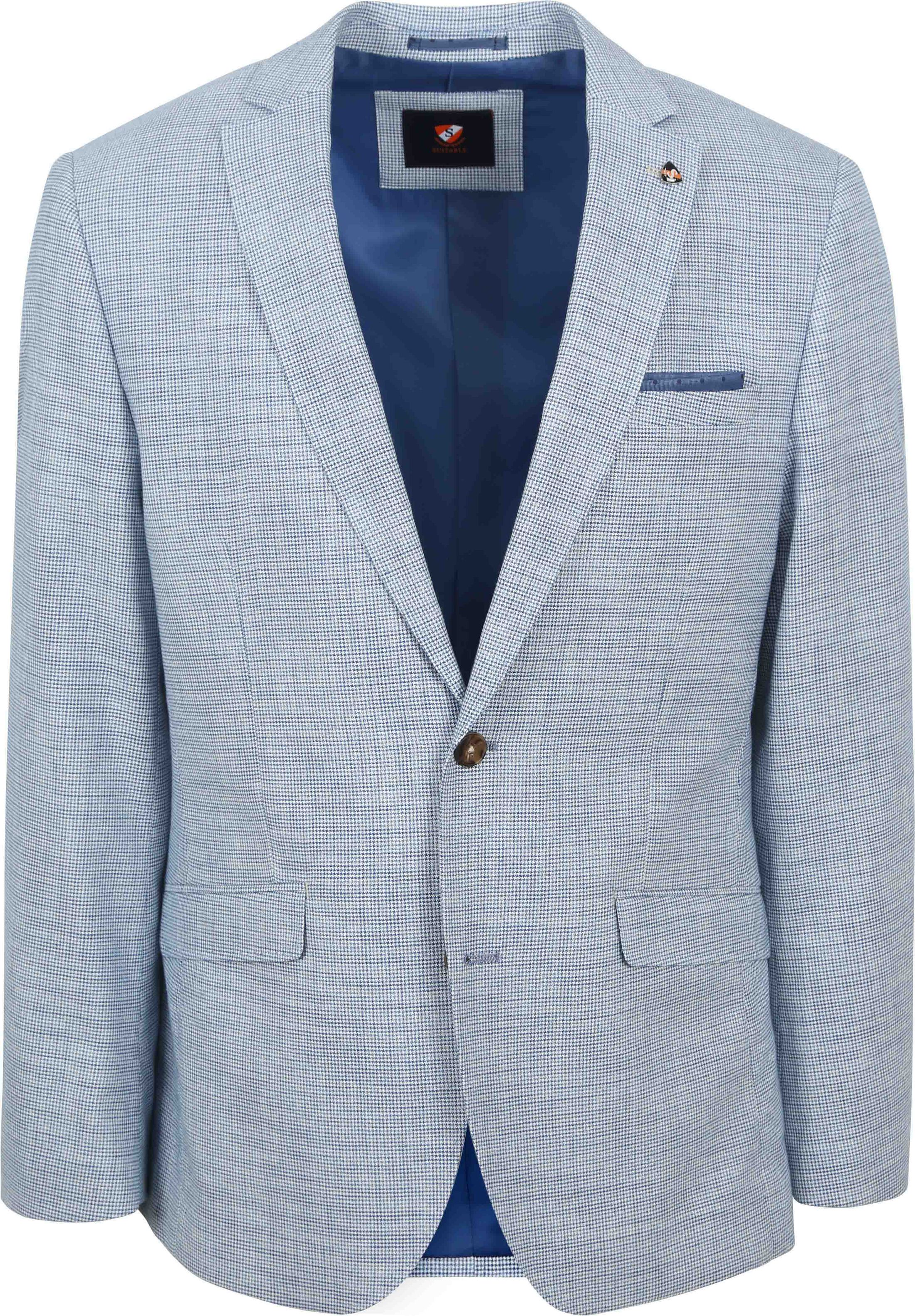 Suitable Blazer Grouveutre Lys Blå SPE241037GR58ST-210