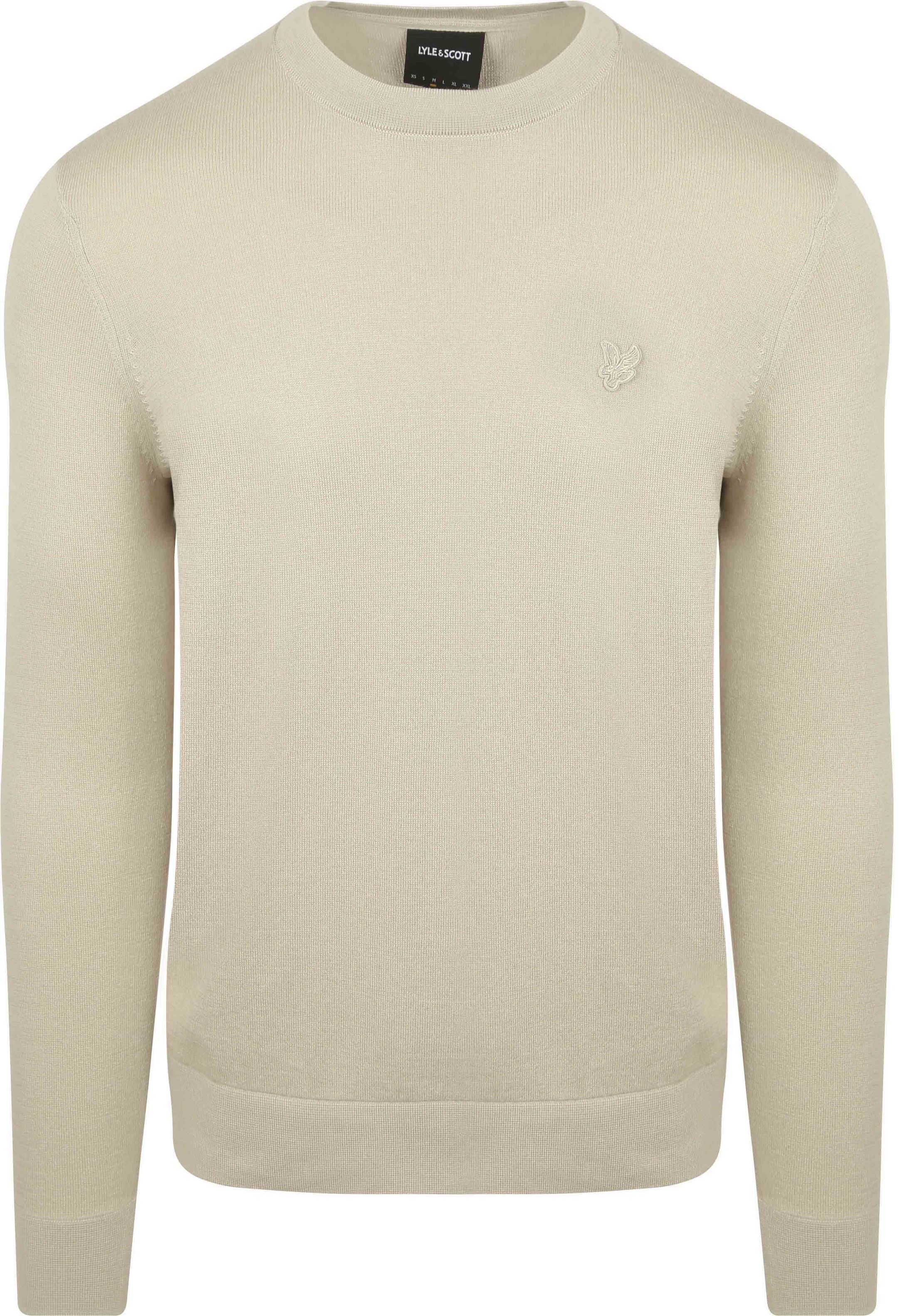 Lyle and Scott Sweter Beżowy KN2235TON-X829 