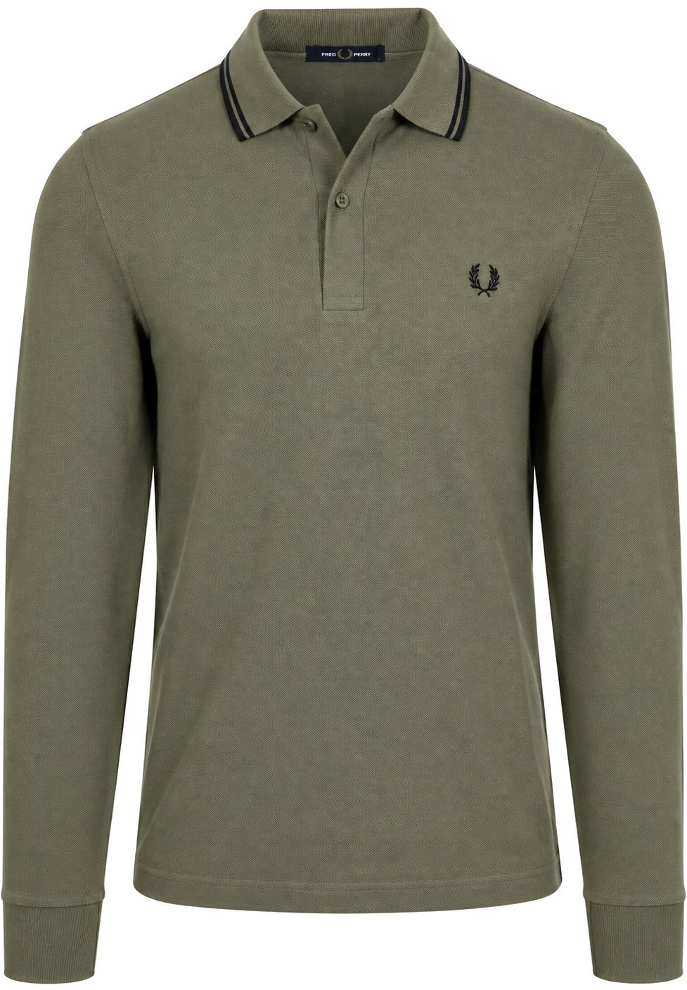 Fred Perry Langarm-Poloshirt Grün Z50 kaufen | M3636-Z50 | Suitable