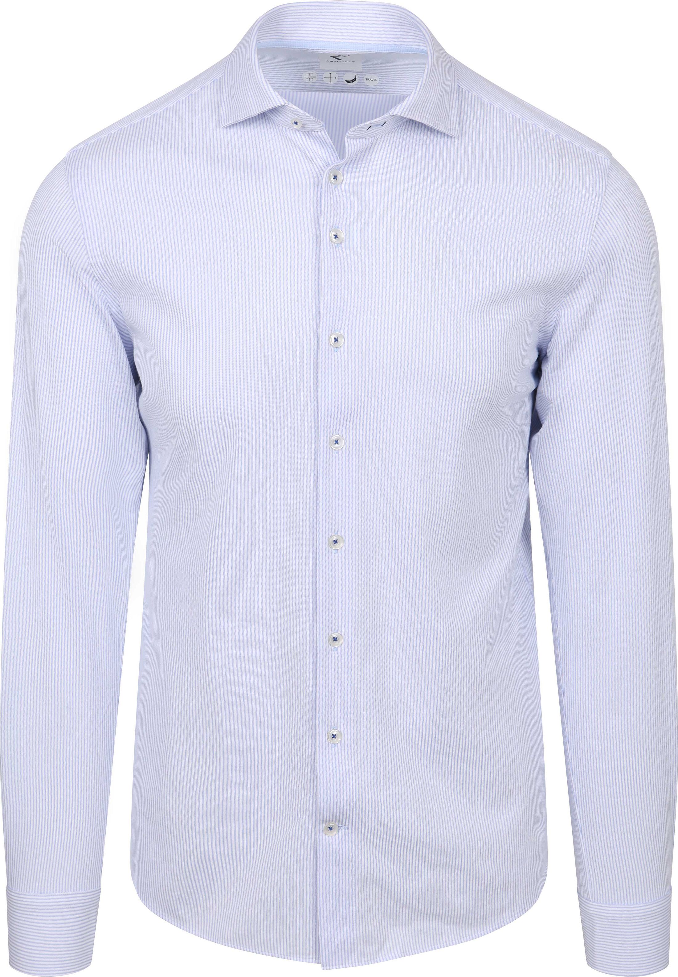 R2 Shirt Knitted Stripes Blue order online | Suitable