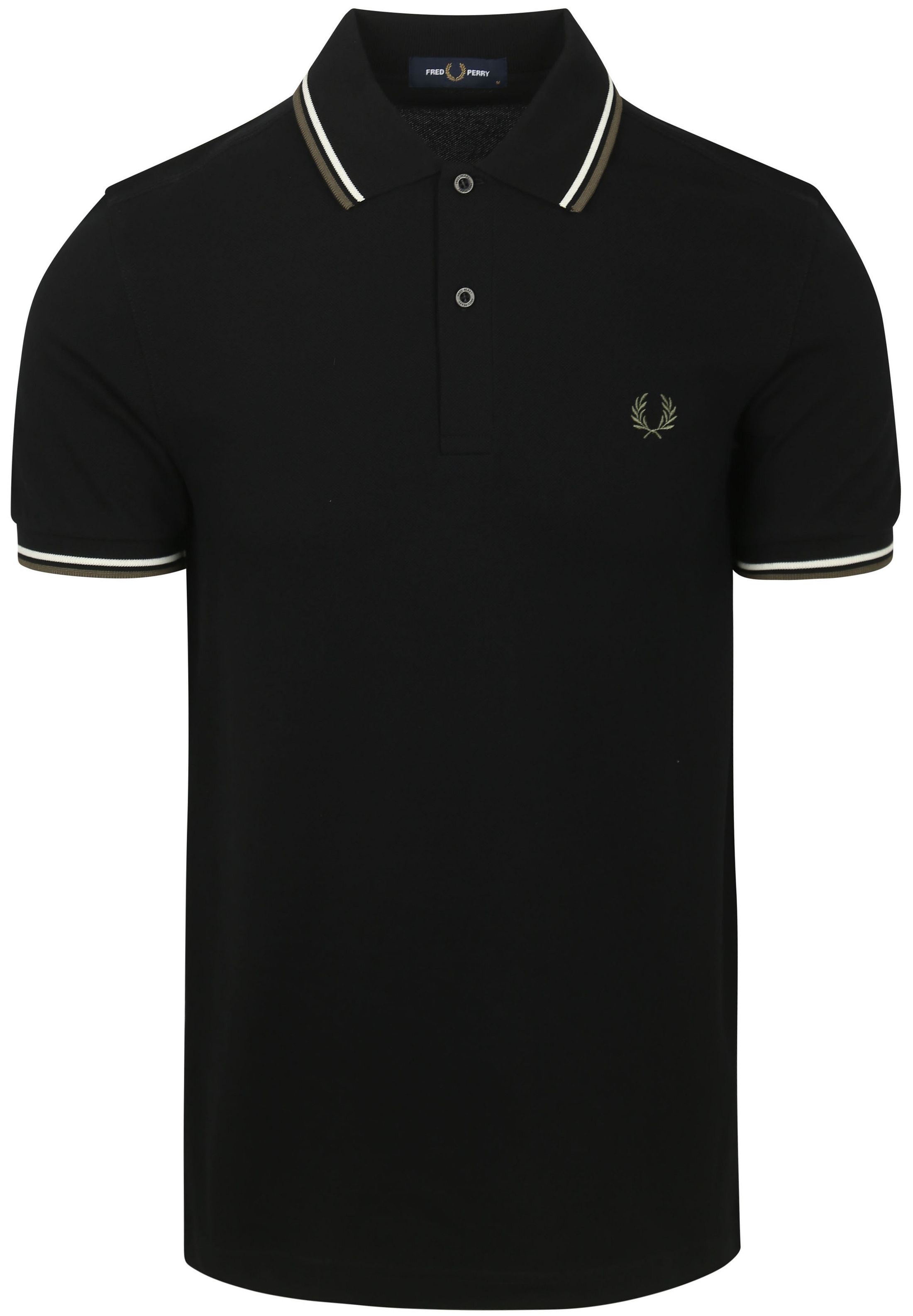  Fred Perry Polo Twin Tipped M3600 schwarz W54 kaufen | M3600-W54 | Suitable