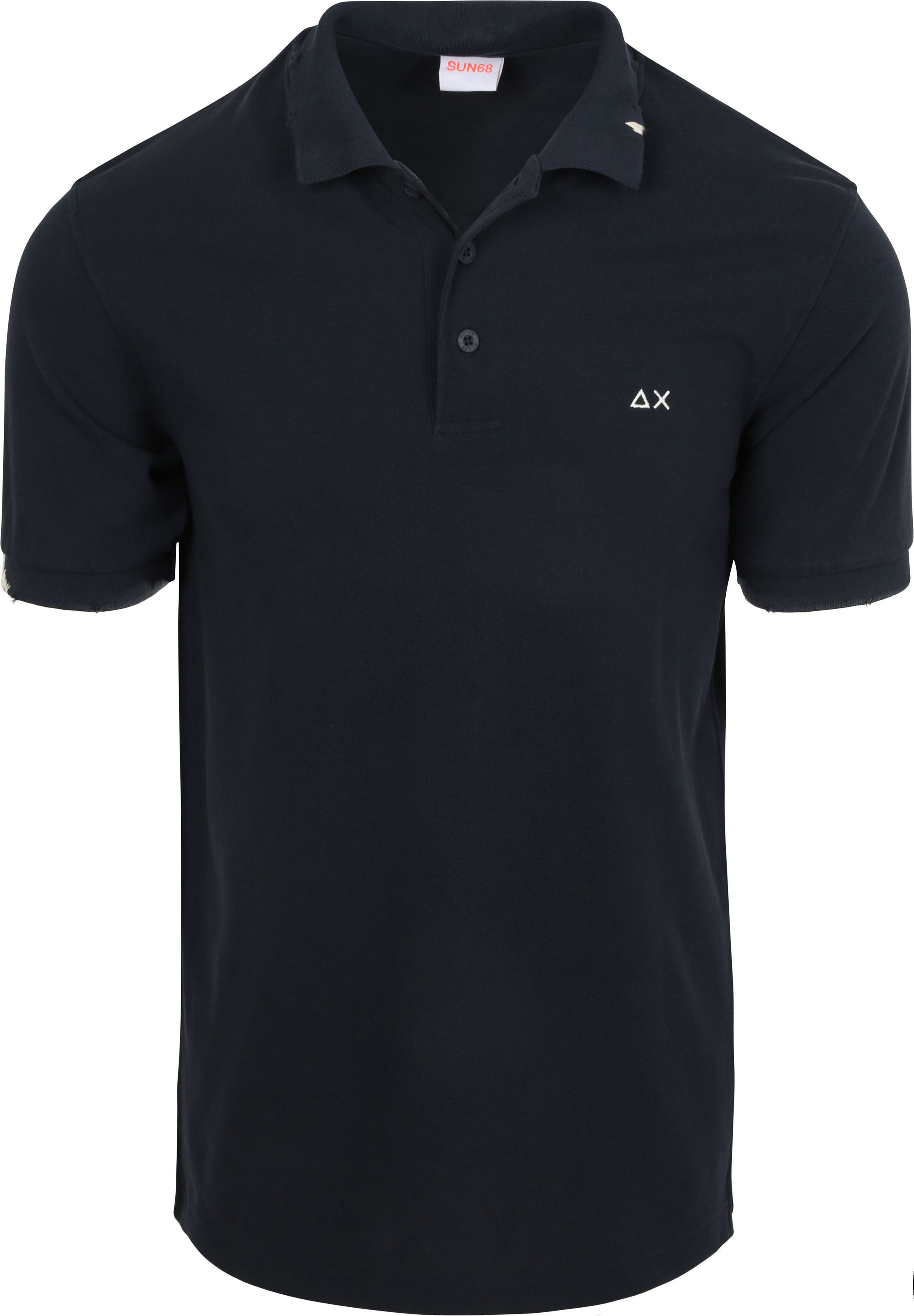 Sun68 Polo Shirt Vintage Navy  order online | Suitable