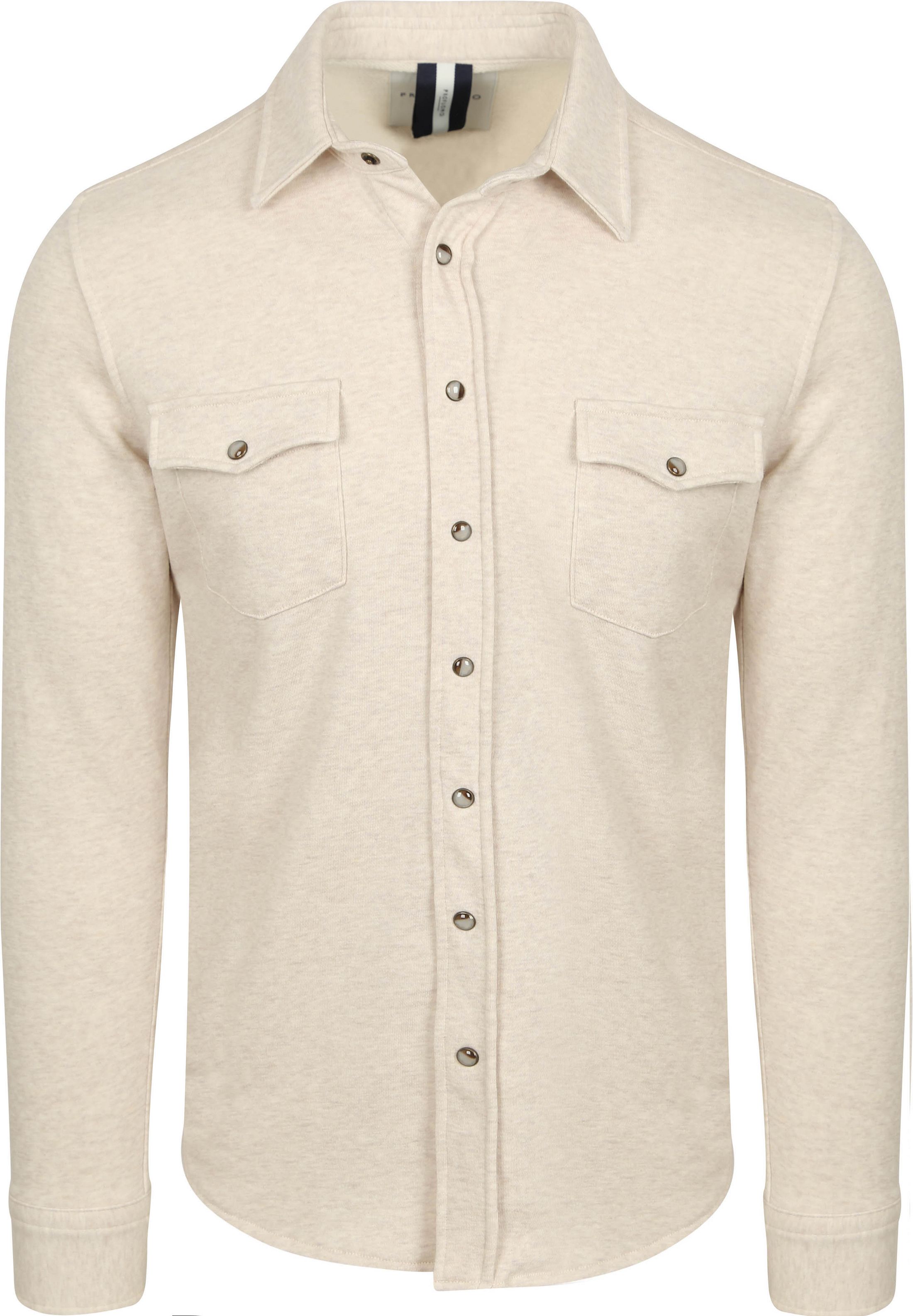 Profuomo Skjortejakke Western Jersey Eggeskall PPWF10005A-F1