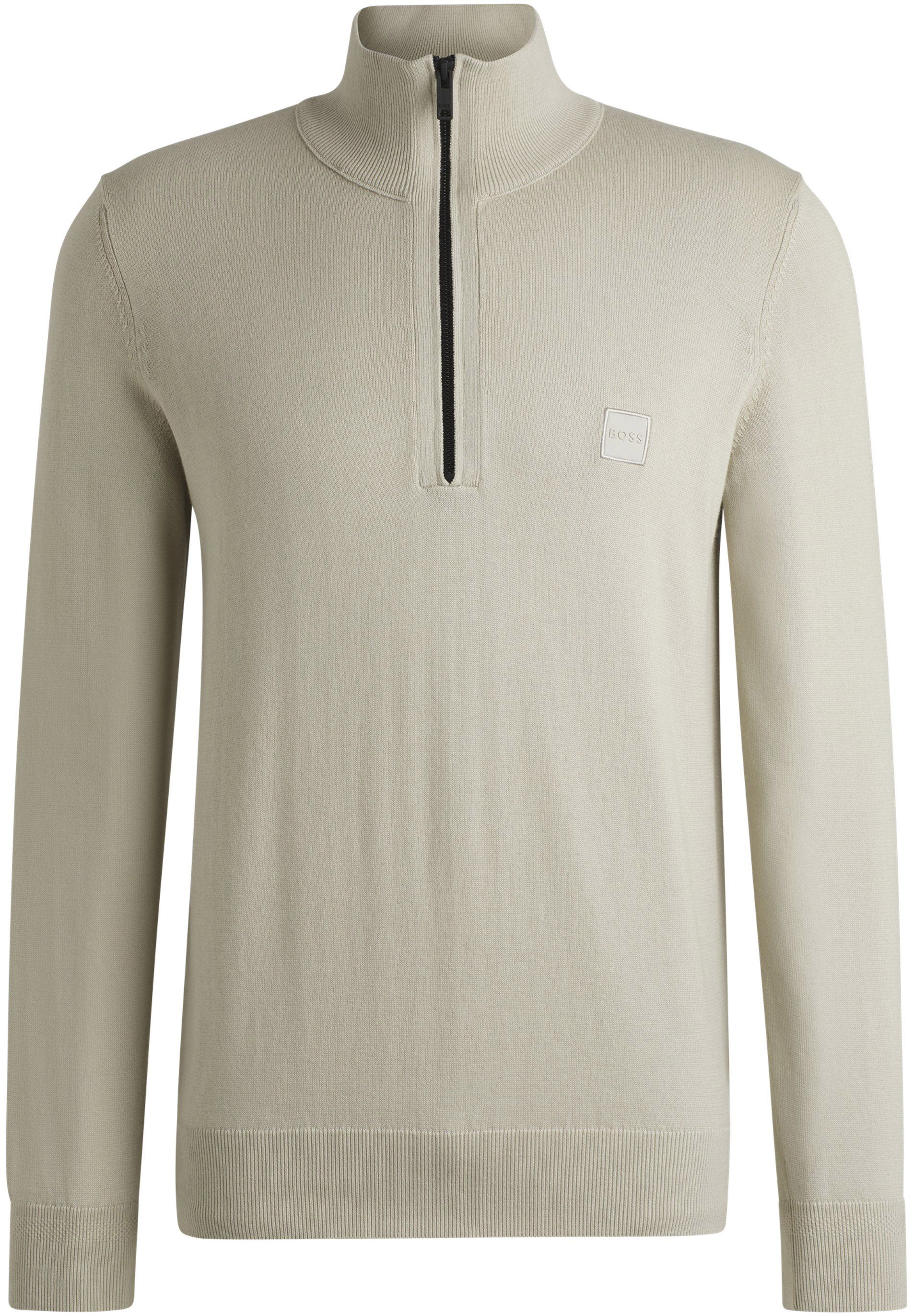 BOSS Jersey Blanco roto 50527585-271 