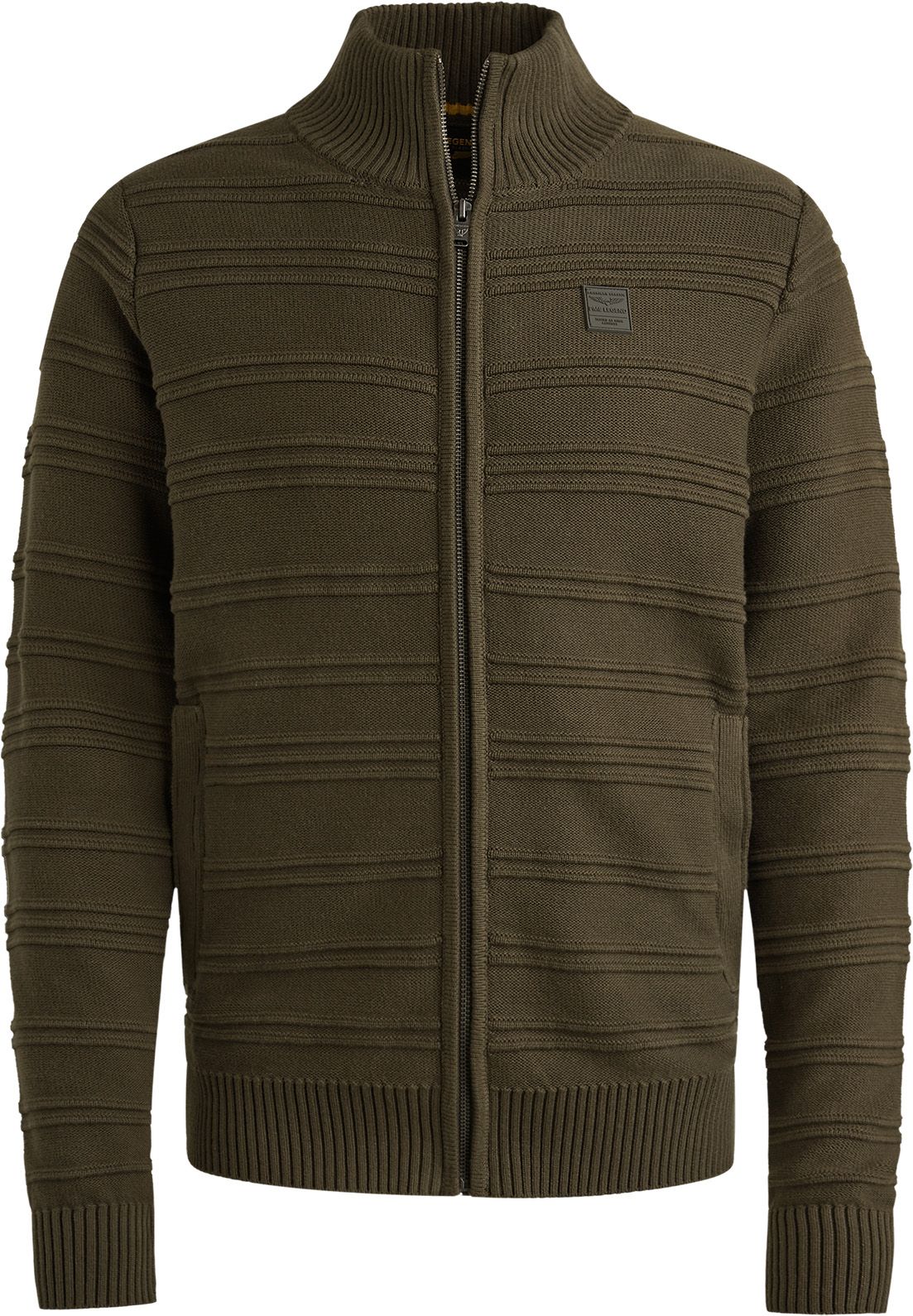 PME Legend Cardigan Structure Knit Beluga Green PKC2509360-8039 order online | Suitable