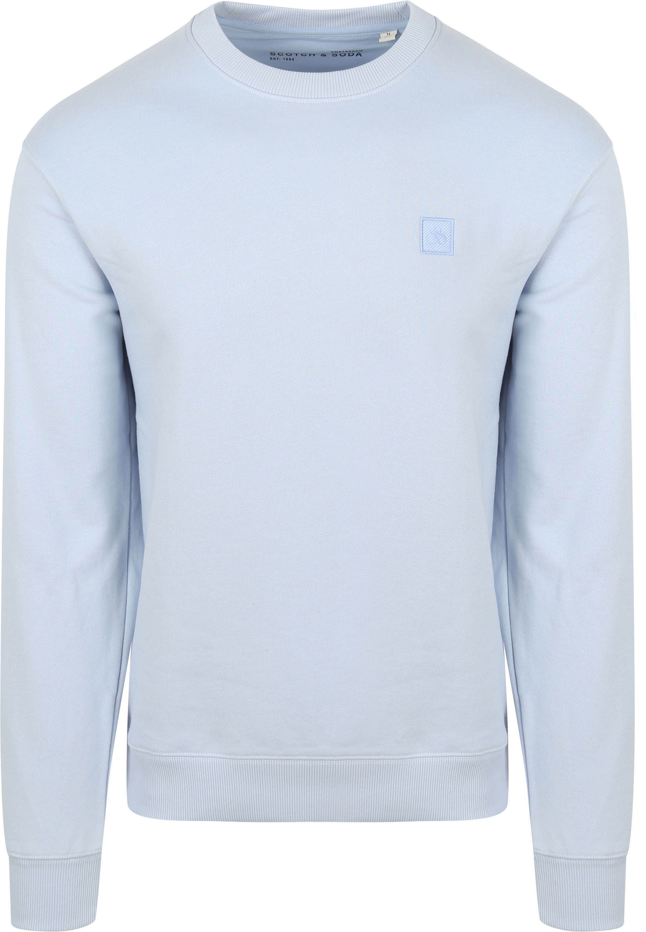 Scotch and Soda Sweatshirt Core Lyseblå 180063-420