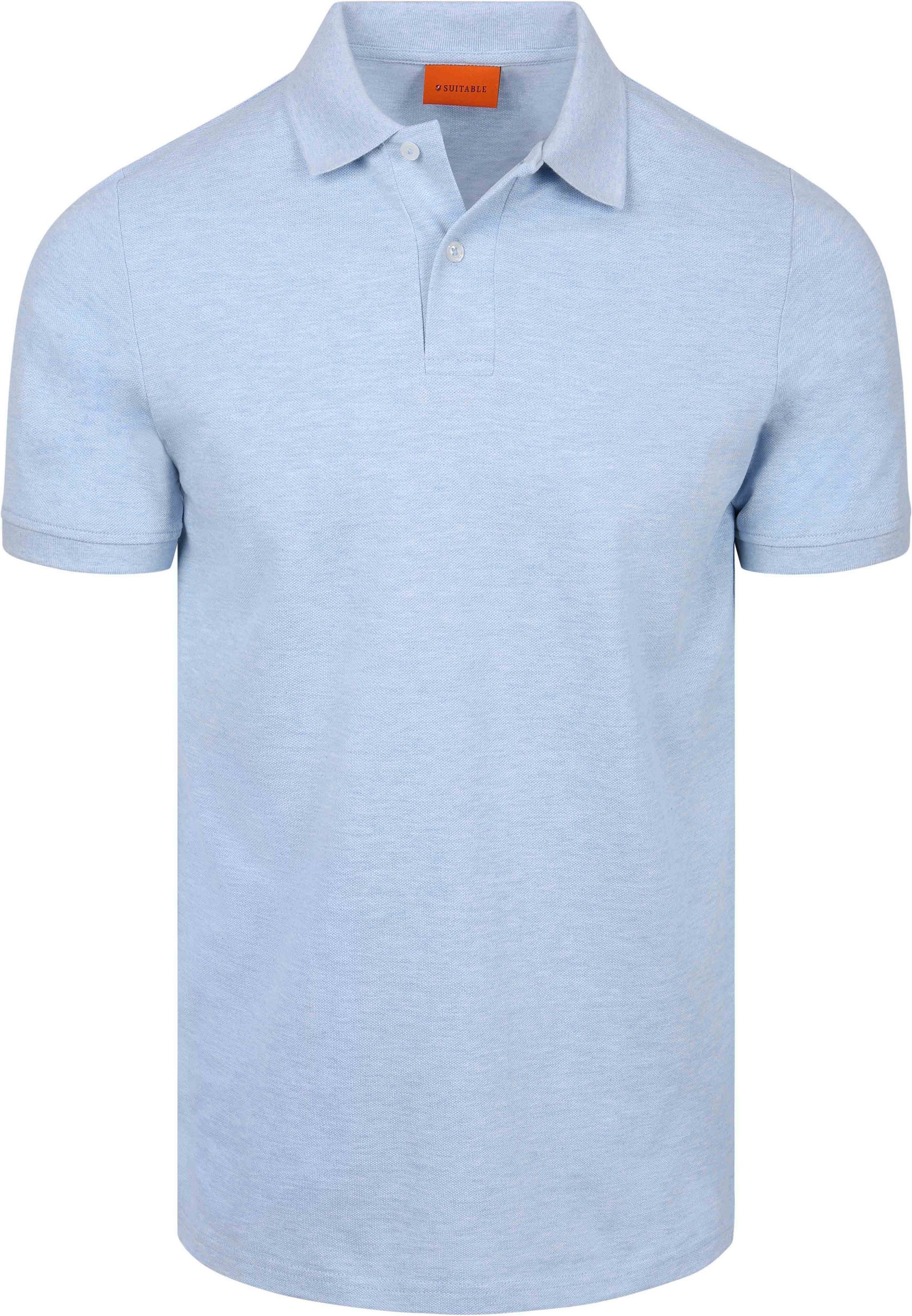 Suitable Polo Niebieski PO-PIQ-MEL-SKY 