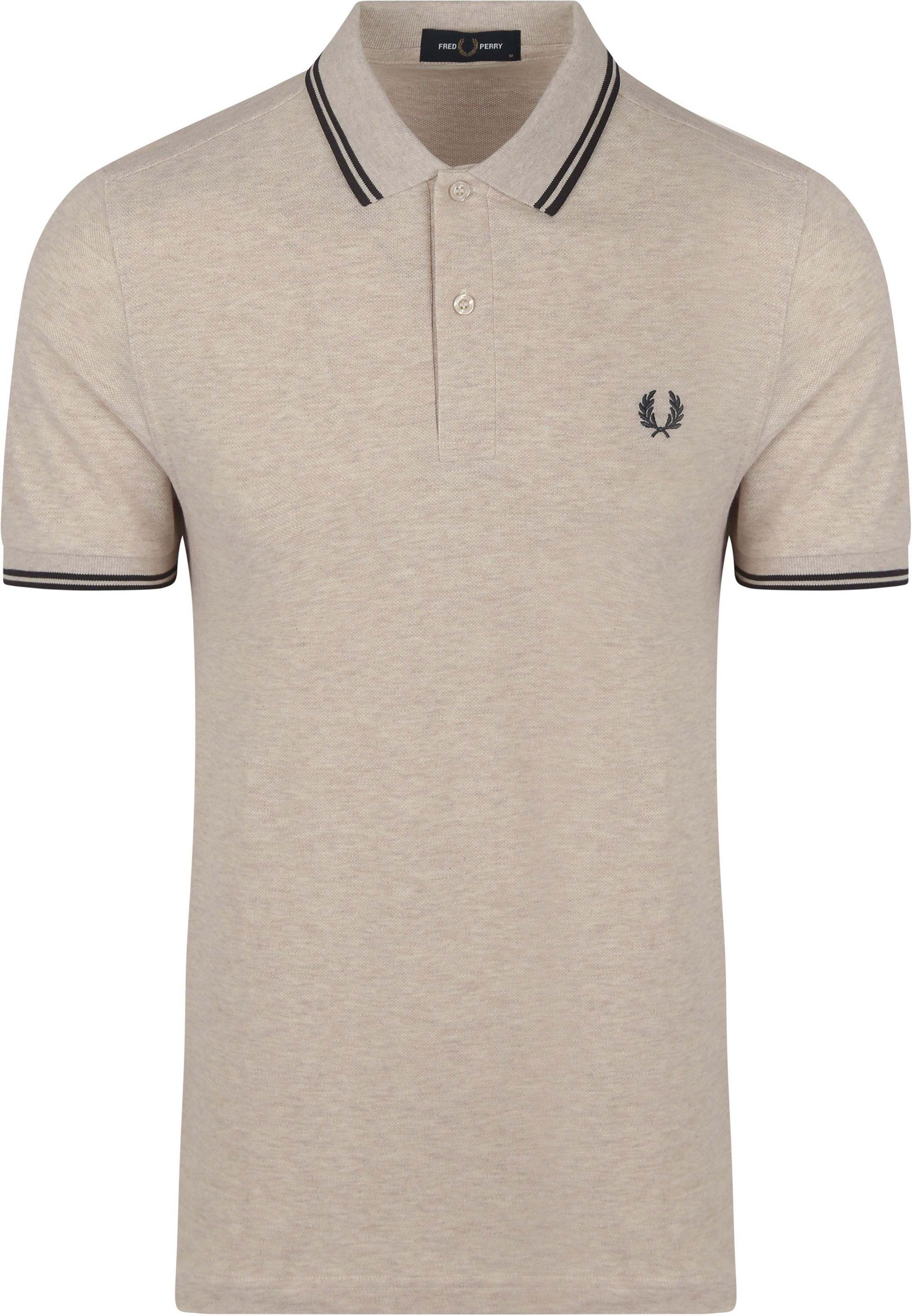 Fred Perry Piké M3600 Beige Melange W50 M3600-W50