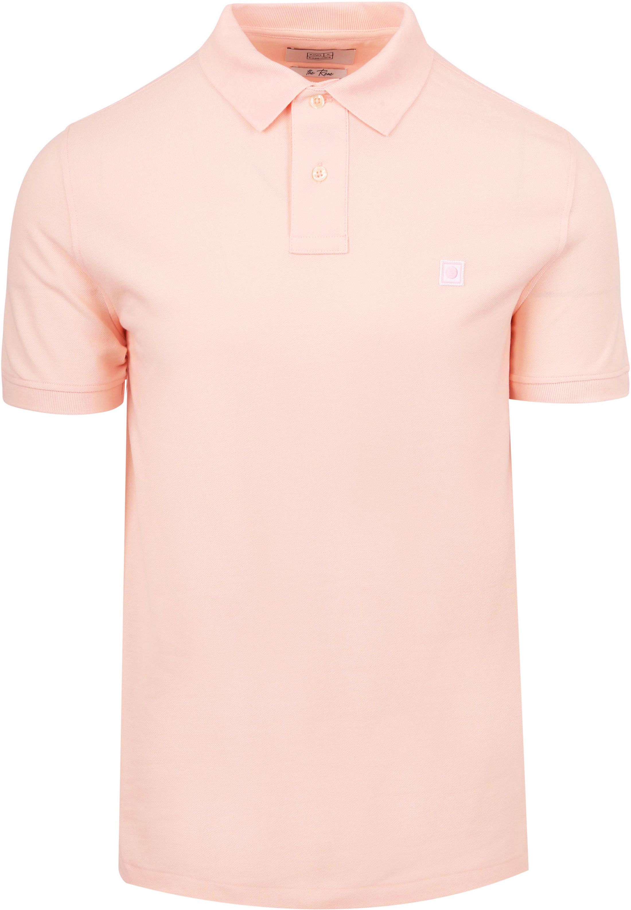KING Essentials Polo Różowy KM111050003-P072T 