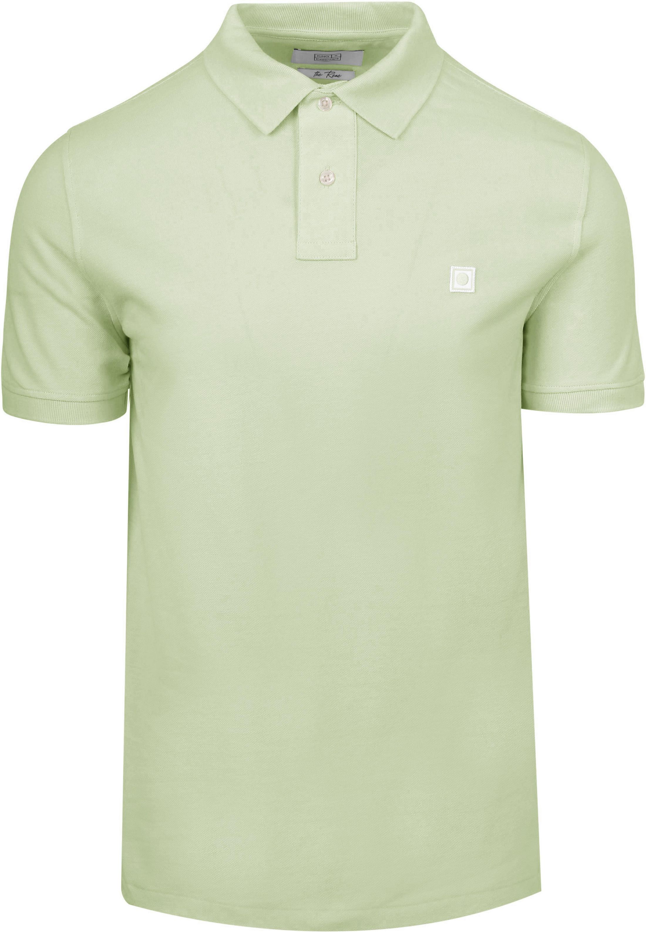 King Essentials The Rene Polo Shirt Sage Green order online | KM111050003-G002T | Suitable Liechtenstein