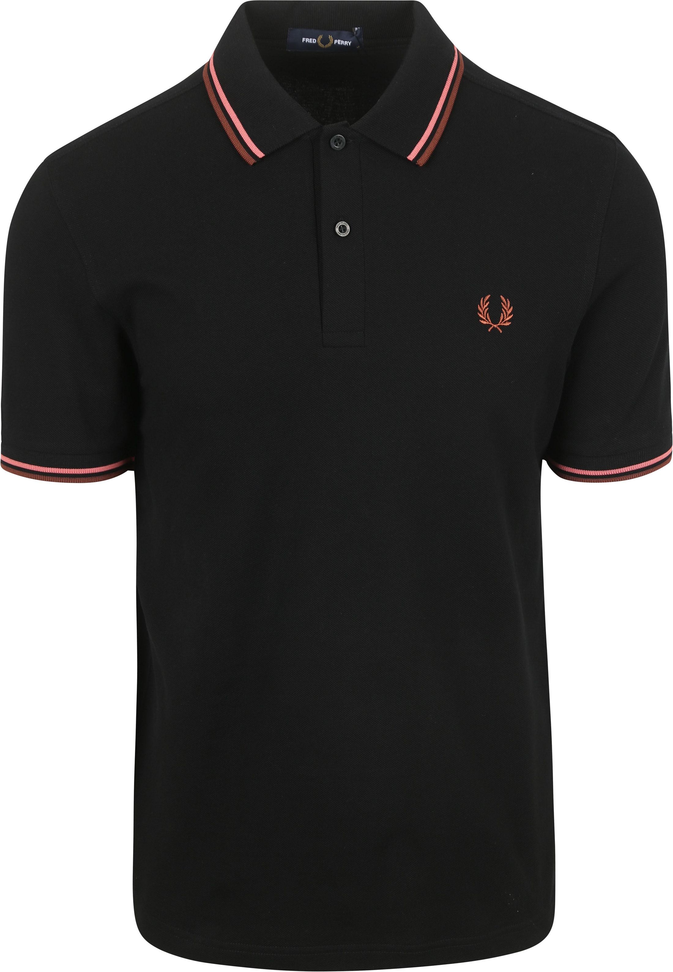 Fred Perry M3600 Polo Sort Y67 M3600-Y67