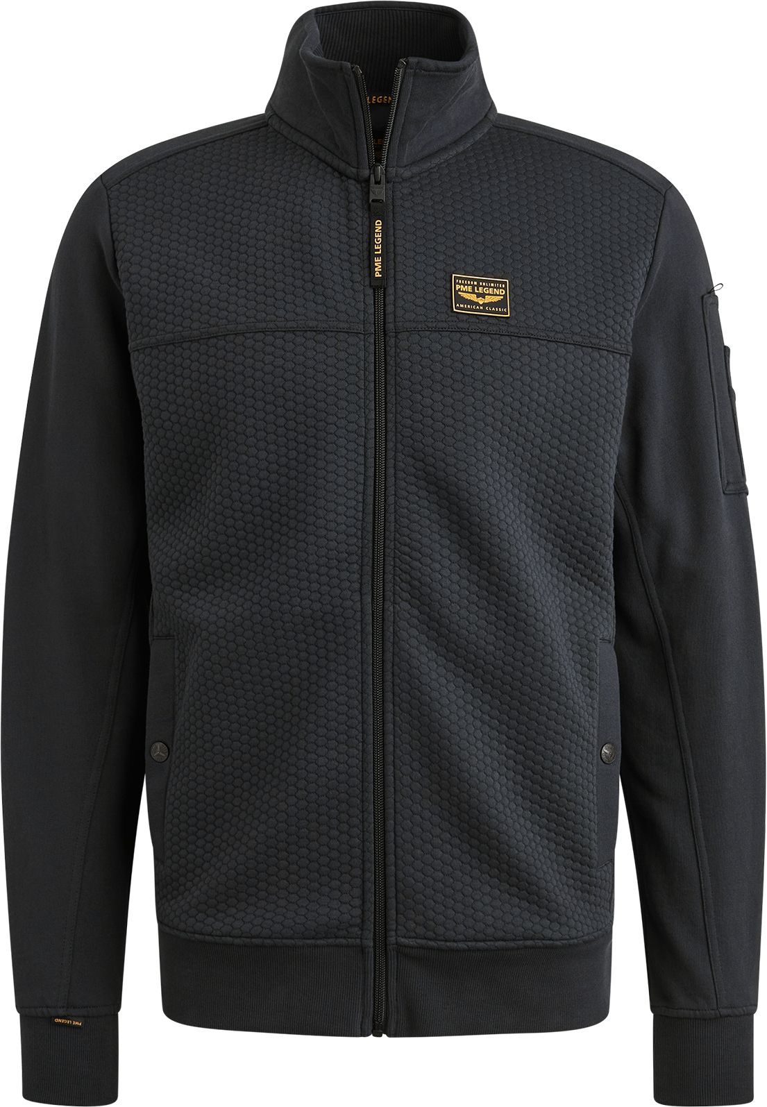 PME Legend Vest Jacquard Interlock Navy PSW2508436-5281 kopen | Suitable