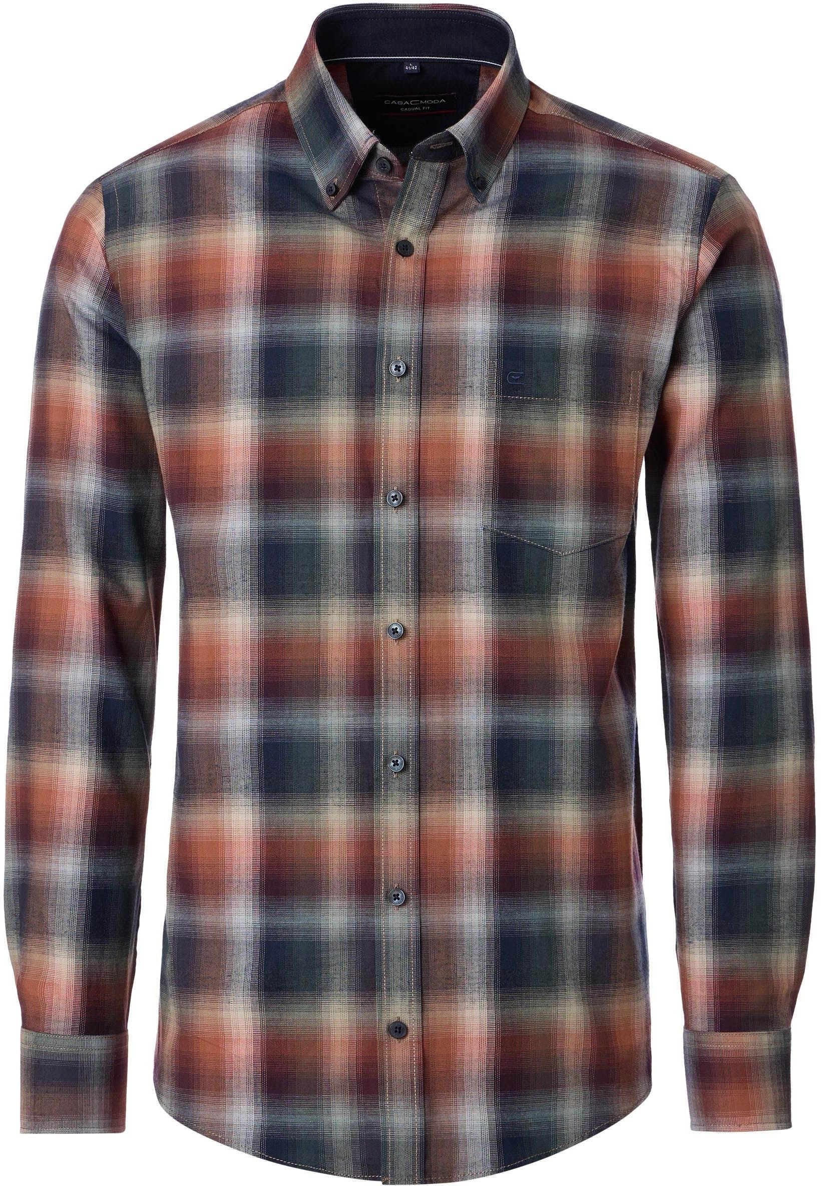 CASAMODA Casual Shirt Faux Checks Multicolour order online | 454488000-200 | Suitable Greece