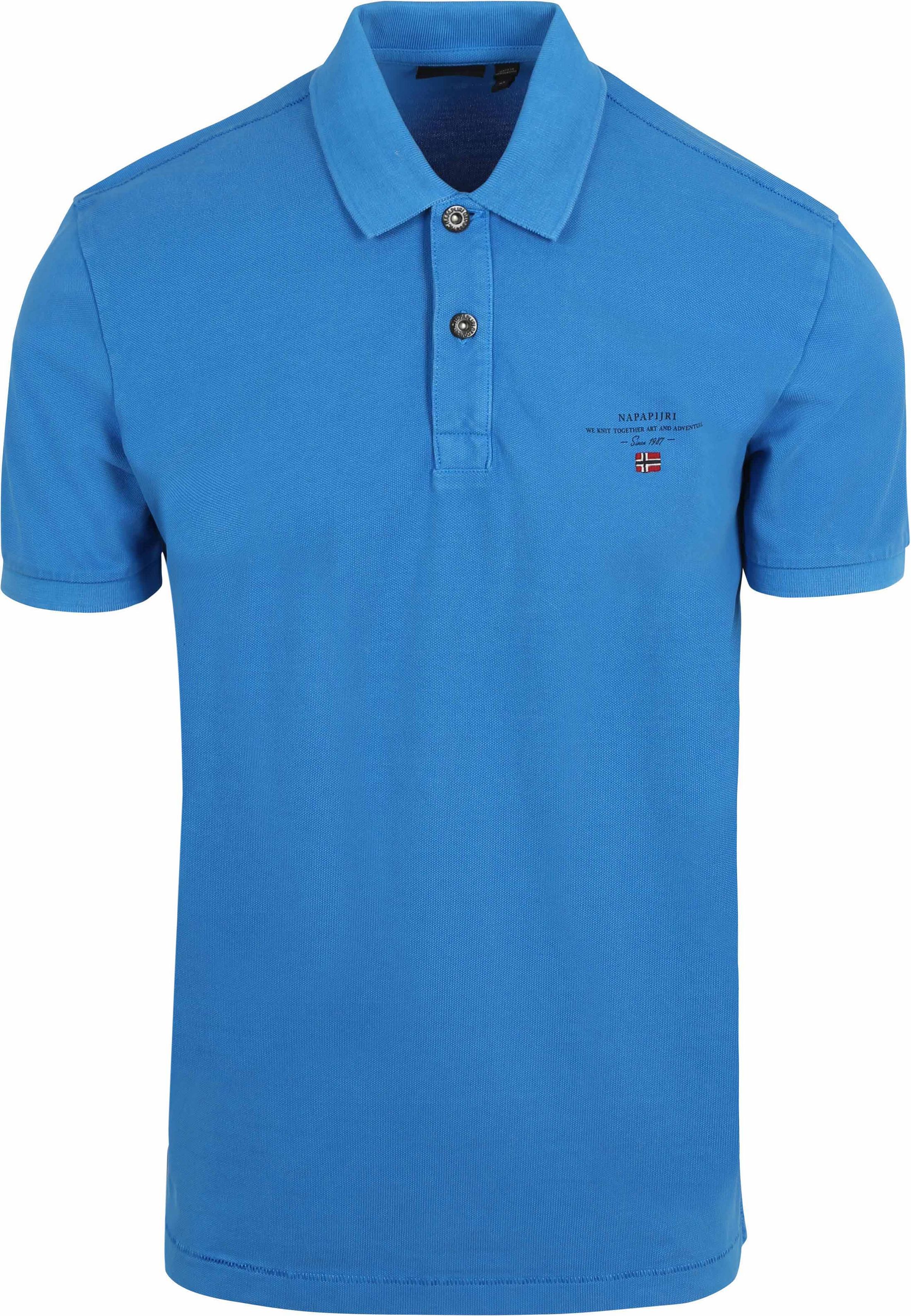Napapijri Polo Elbas French Blauw  NP0A4GDLB2W1 kopen | Suitable