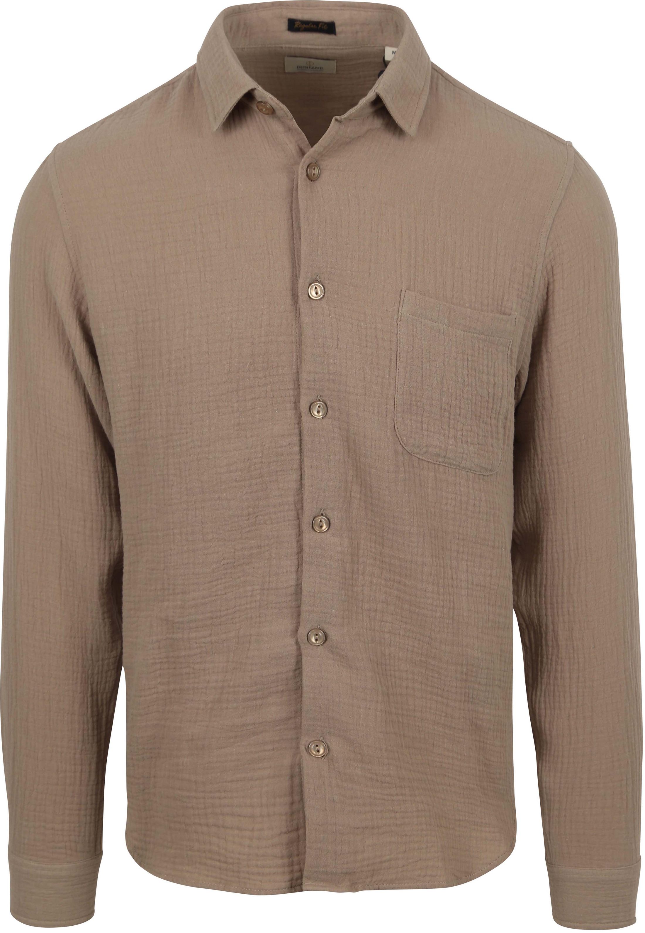 Dstrezzed Shirt Axton Taupe order online | 303816-213 | Suitable Slovakia