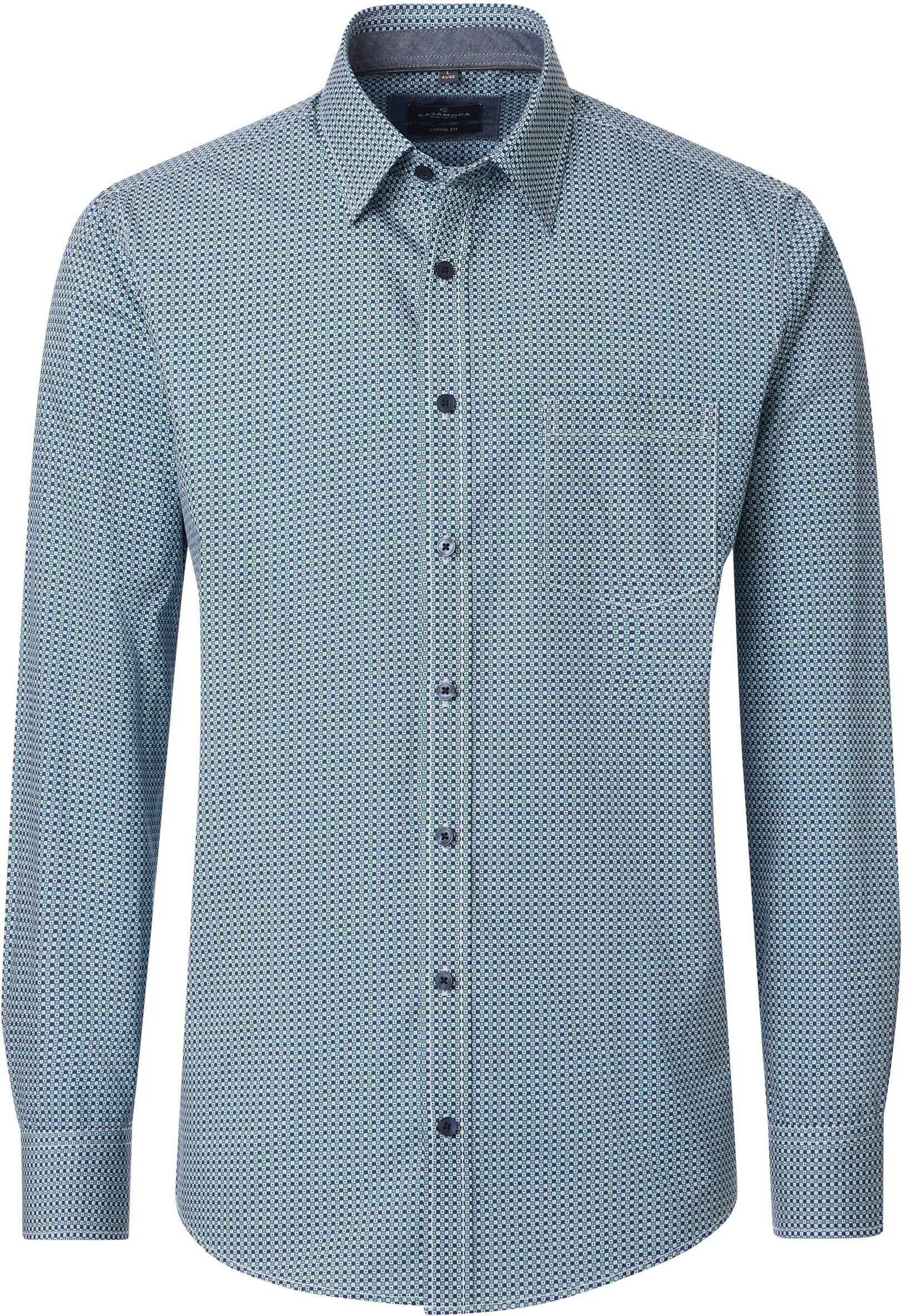 CASAMODA Freizeithemd Druck Blau 126130280-100 kaufen | Suitable