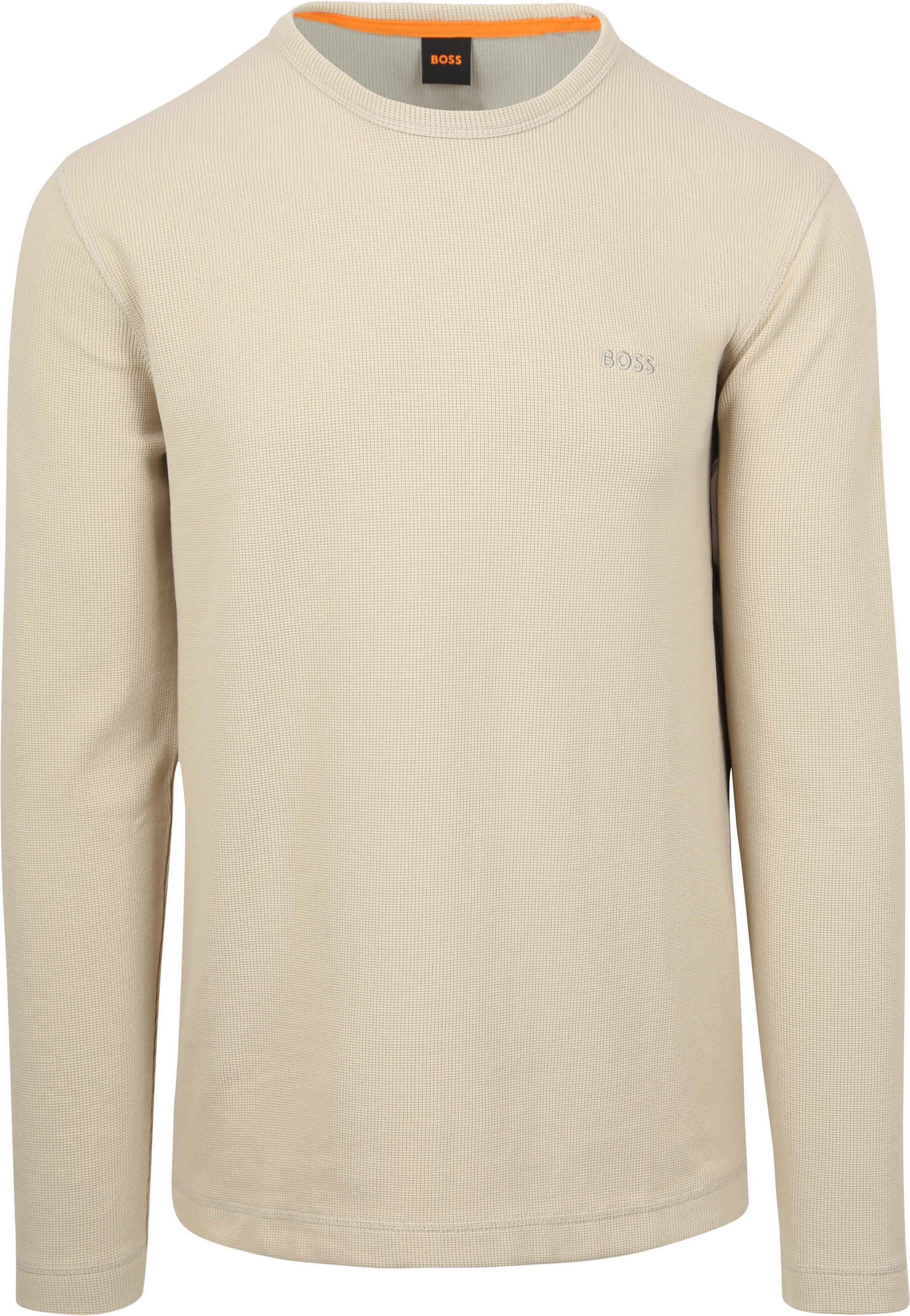 BOSS Sweter Beżowy 50520725-271 