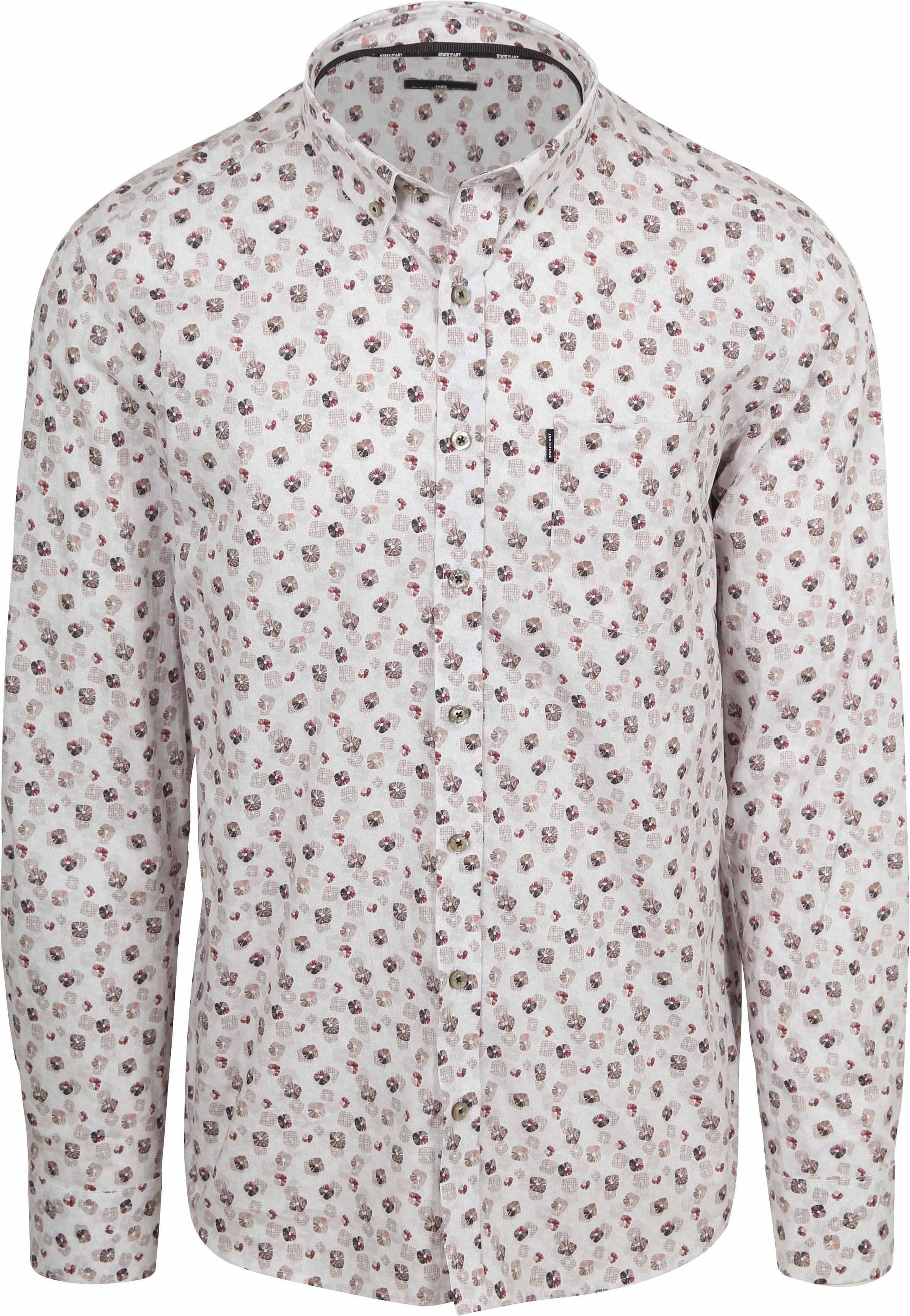 Chemise State of Art imprimé Gris 21416304-4514 commander en ligne | Suitable