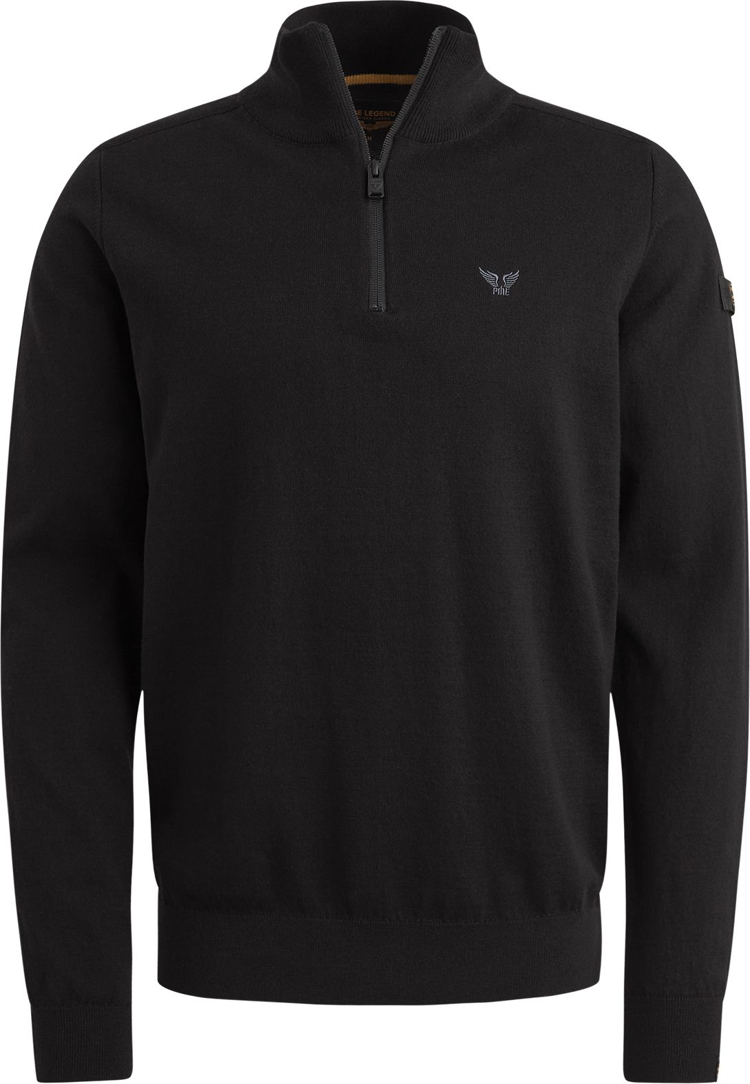 PME Legend Half Zip Sweater Black PKW2508303-999 order online | Suitable