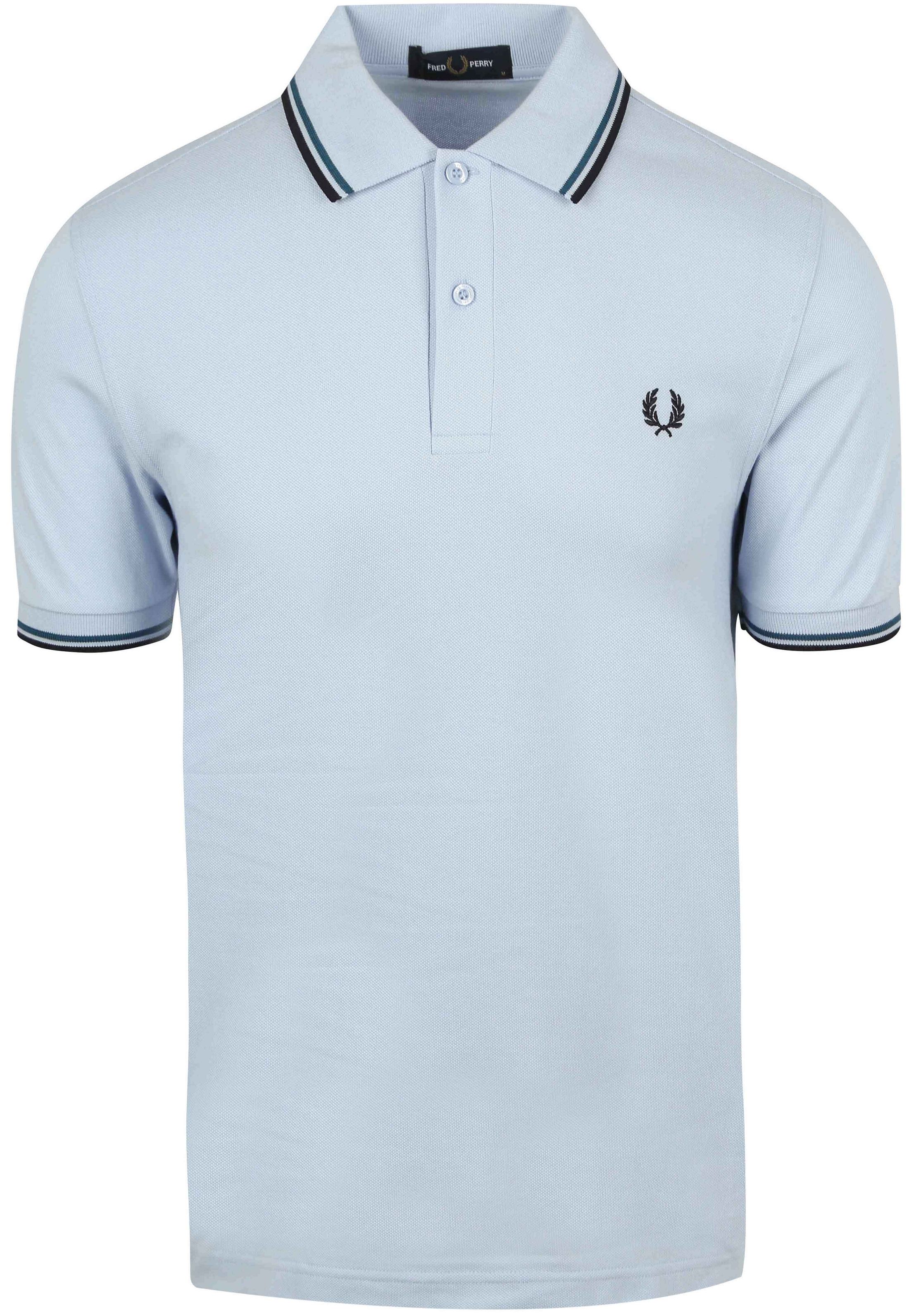 Fred Perry M3600 Polo Ljusblå Y58 M3600-Y58