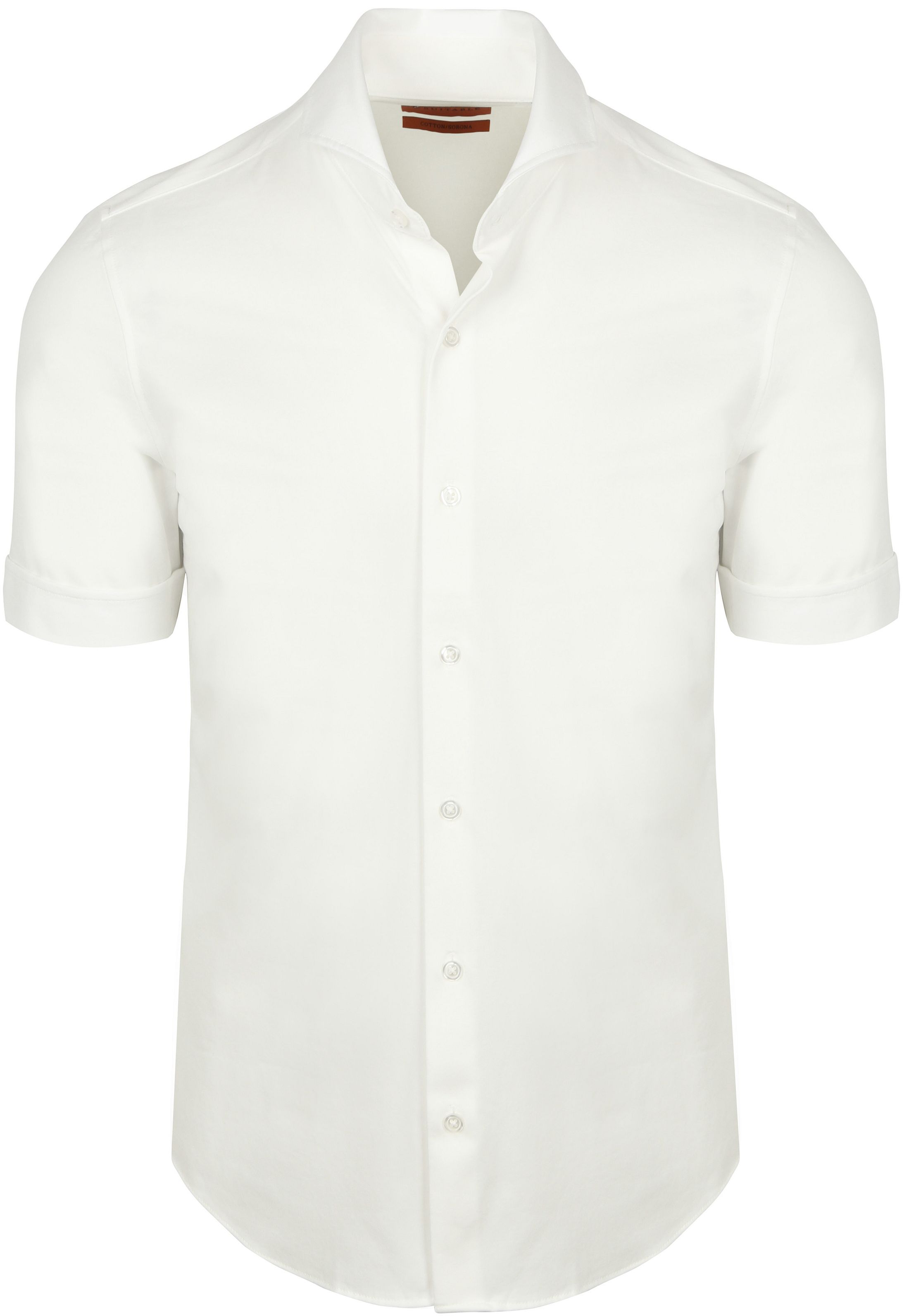 Køb Suitable Shortsleeve Sorona Skjorte Erik Hvid SS-SOR-WH-01 | Suitable