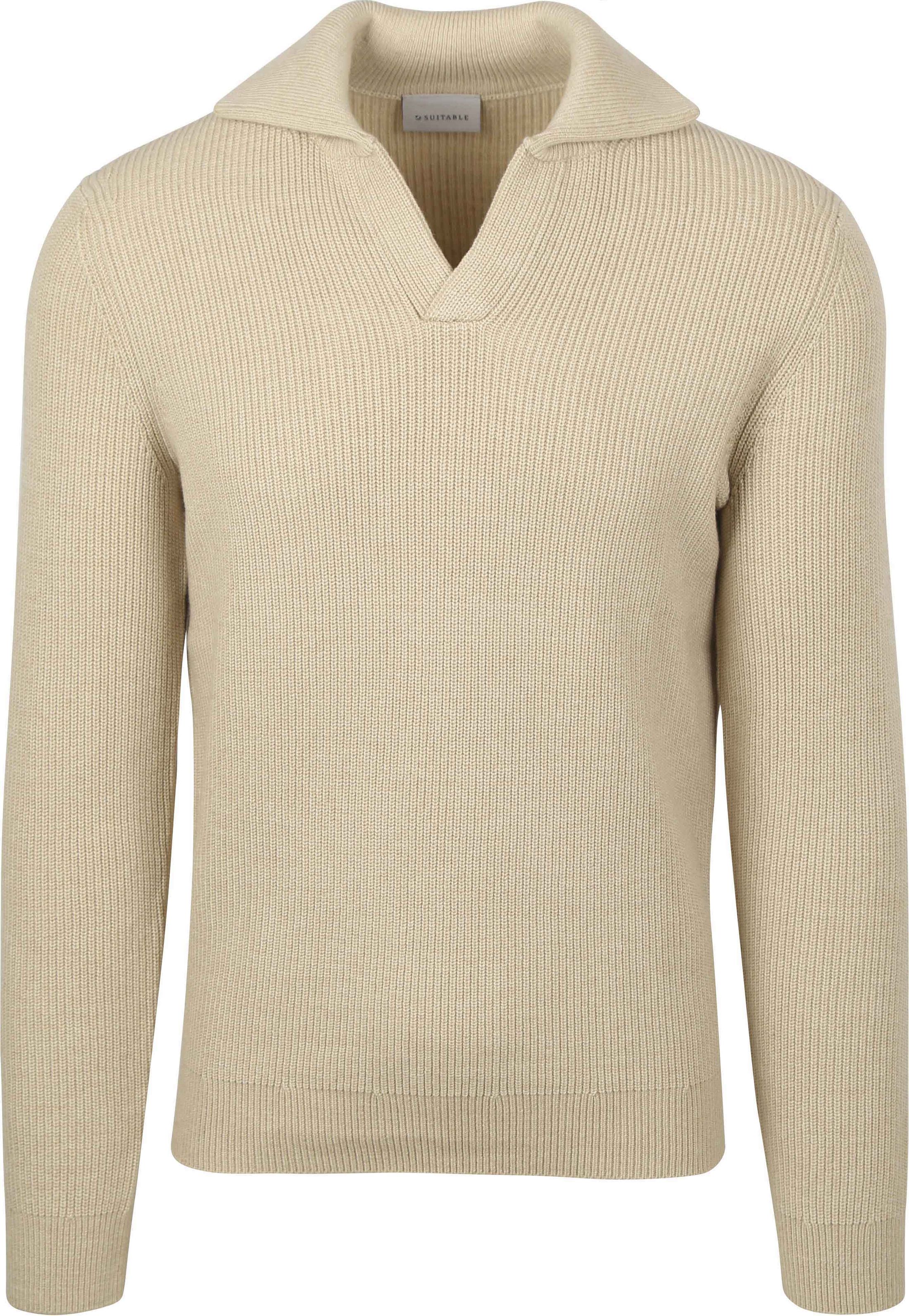 Suitable Pullover Riva Knit Ecru PU-COWO-RIVA-FCD Off White 36715 order online | Suitable