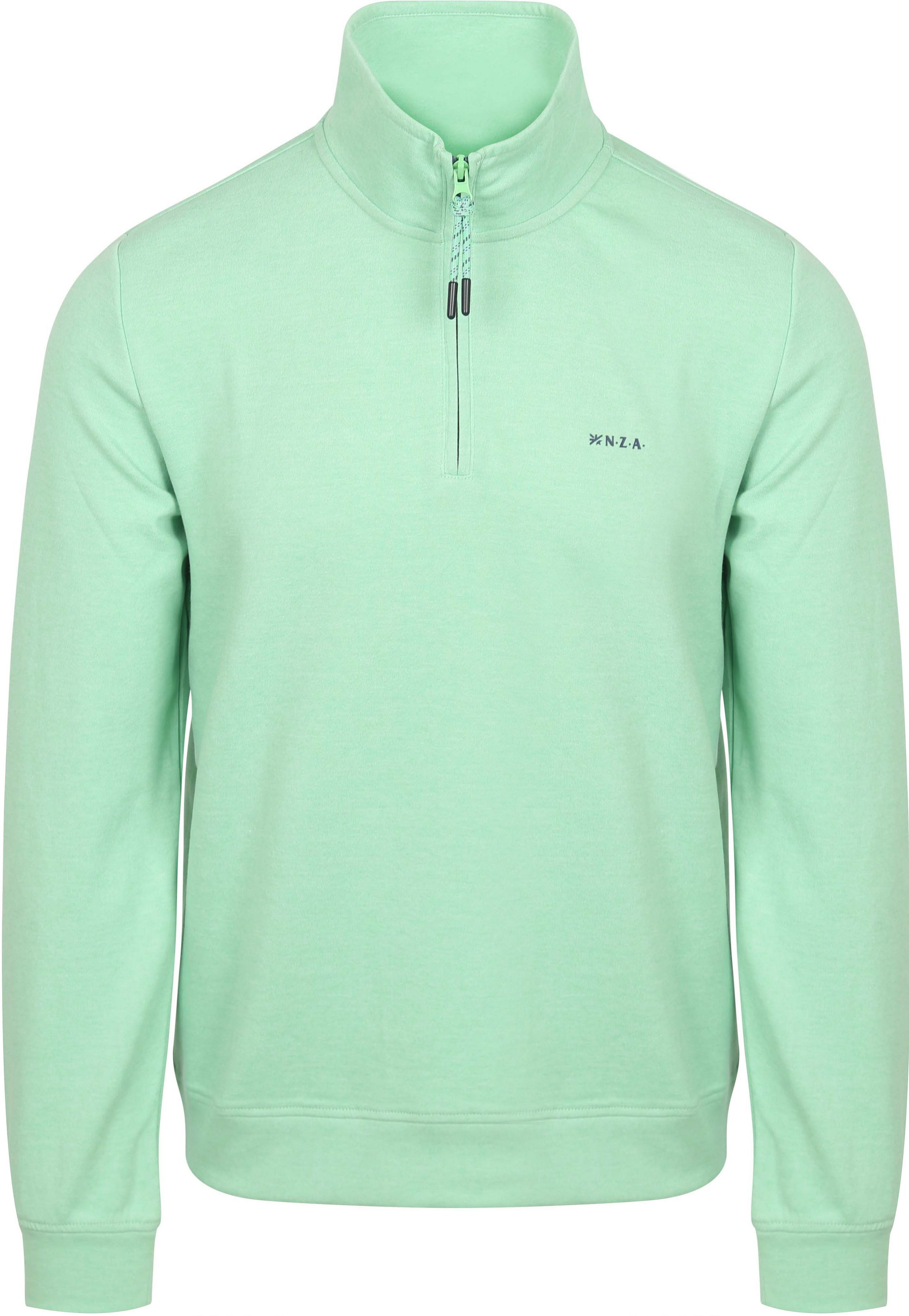 NZA Tröja Halfzip Cesar Jade Green 25BN301-1738