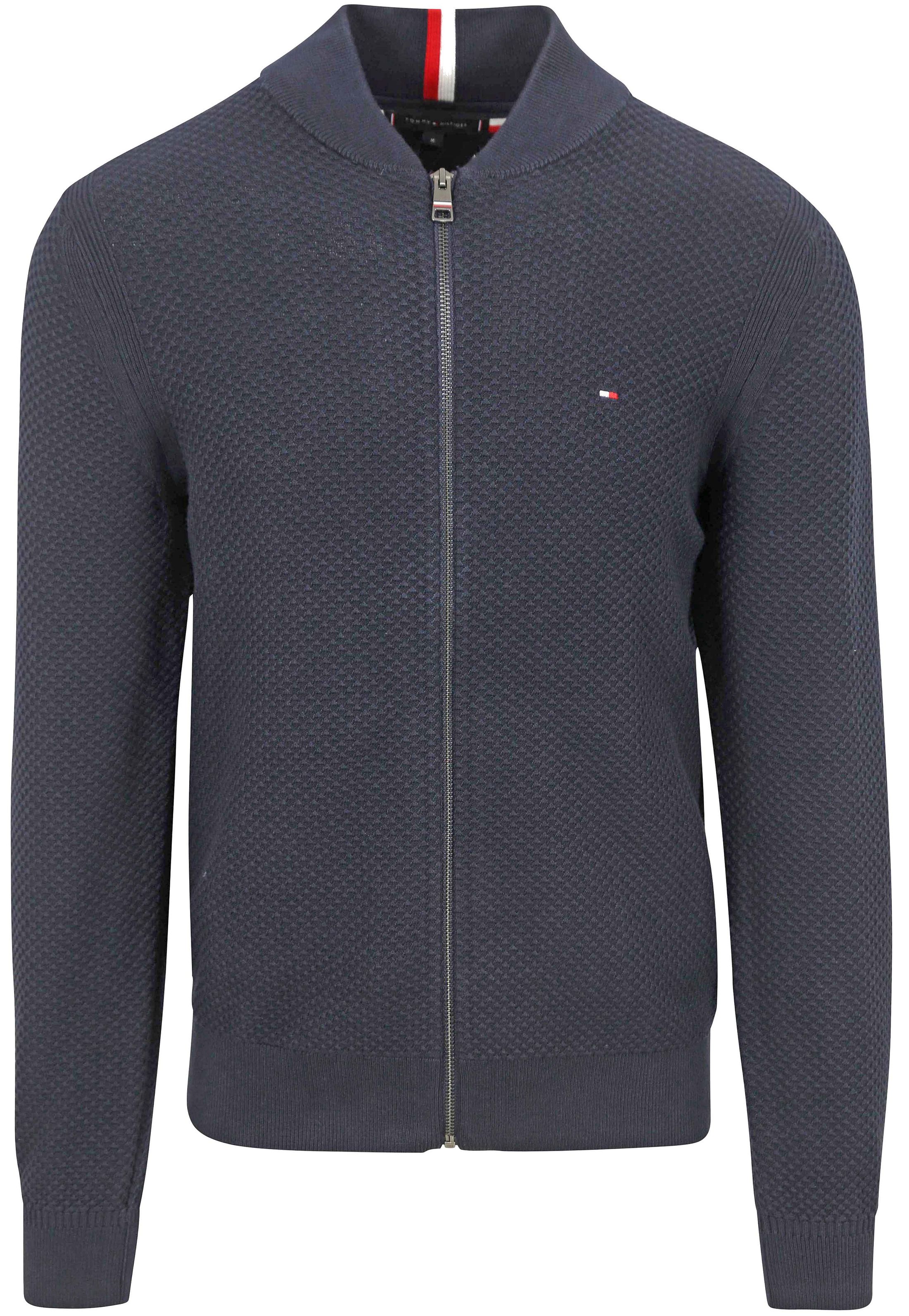 Tommy Hilfiger Kofta Struktur Marinblå MW0MW34693-DW5 köp | Suitable