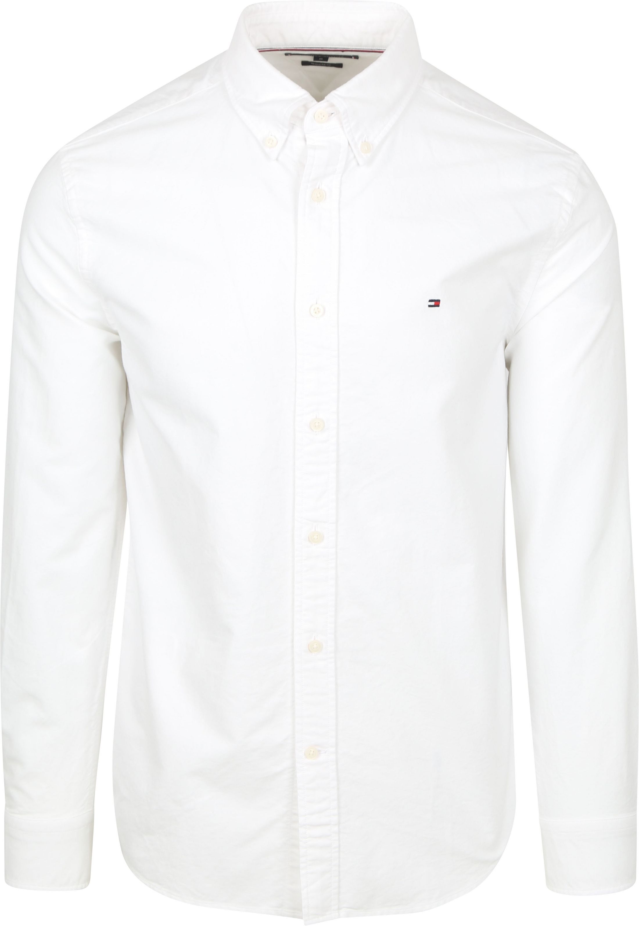 Tommy Hilfiger Oxford Skjorte Hvit MW0MW35774-YBR
