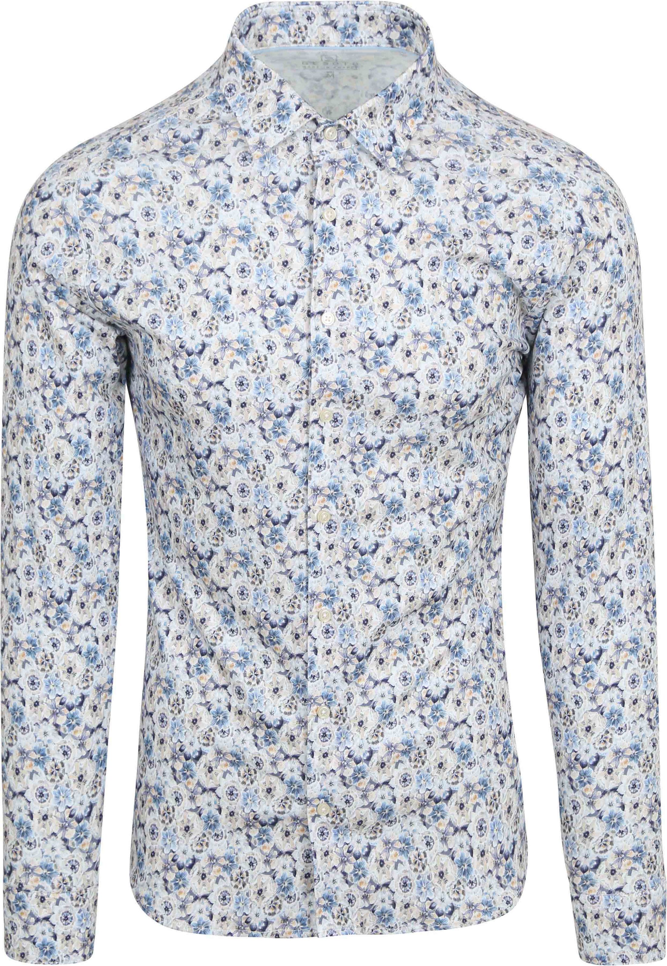 Desoto Hemd Smooth Violets Blauw 81128-3-189 kopen | Suitable