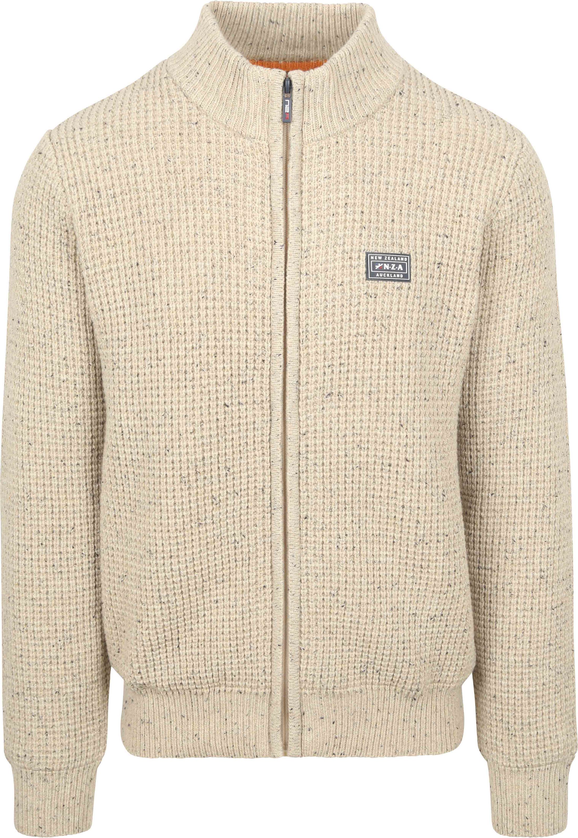 New Zealand Auckland Chaqueta de punto Beige 25KN498-1165 