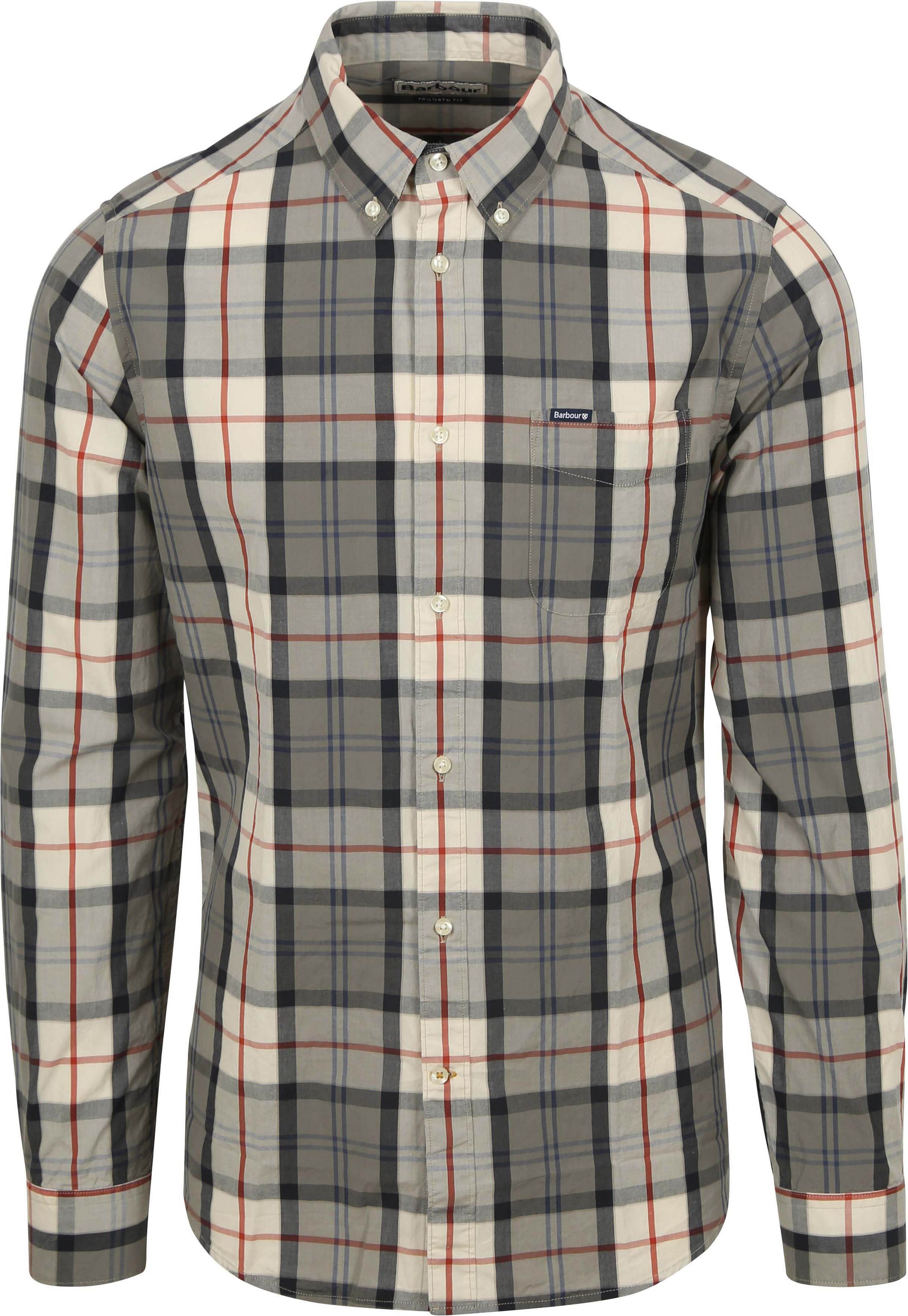 Barbour Skjorte Laggon Tartan løstsiddende pasform MSH5583-TN40